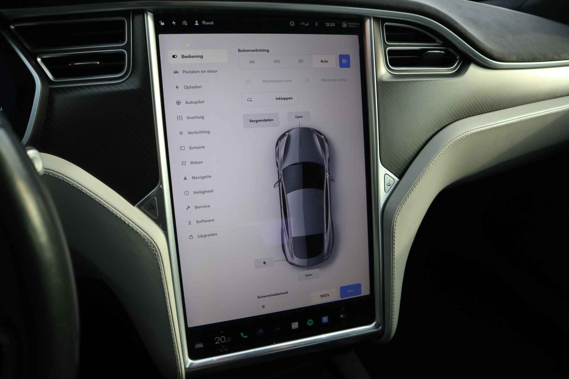 Tesla Model S 75 Base Gratis Supercharging! NL Auto! 1E Eig/ / NEXT GEN Stoelen/ Garantie Batterij T/M 02-02-2025/ Garantie Aandrijf unit 02-02-2025/ Camera/ Stoelverw/ Leder Bekled/  LED/ Cruise/ - 30/41