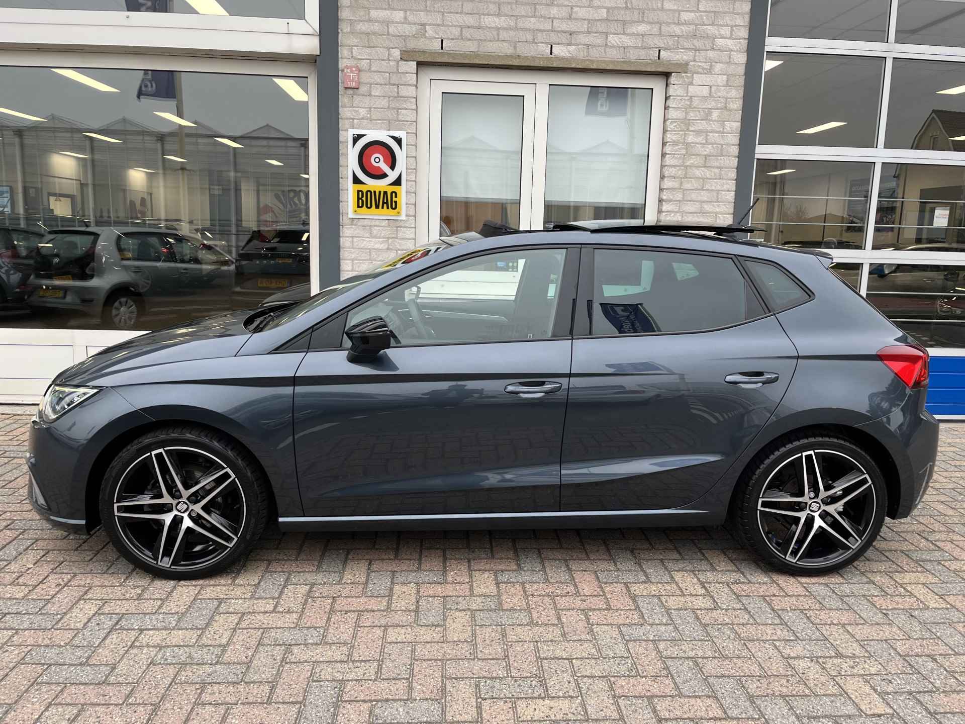 SEAT Ibiza 1.0 TSI FR / AUTOMAAT/ PANO/ BEATS AUDIO/ CAMERA/ PARK. SENSOREN/ STOEL VERWARM./ CRUISE/ LED/ APP CONNECT/ CLIMA/ DAB/ - 3/40