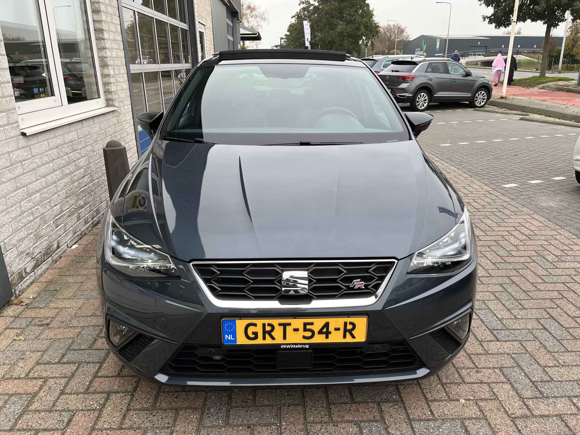 SEAT Ibiza 1.0 TSI FR / AUTOMAAT/ PANO/ BEATS AUDIO/ CAMERA/ PARK. SENSOREN/ STOEL VERWARM./ CRUISE/ LED/ APP CONNECT/ CLIMA/ DAB/ - 32/40