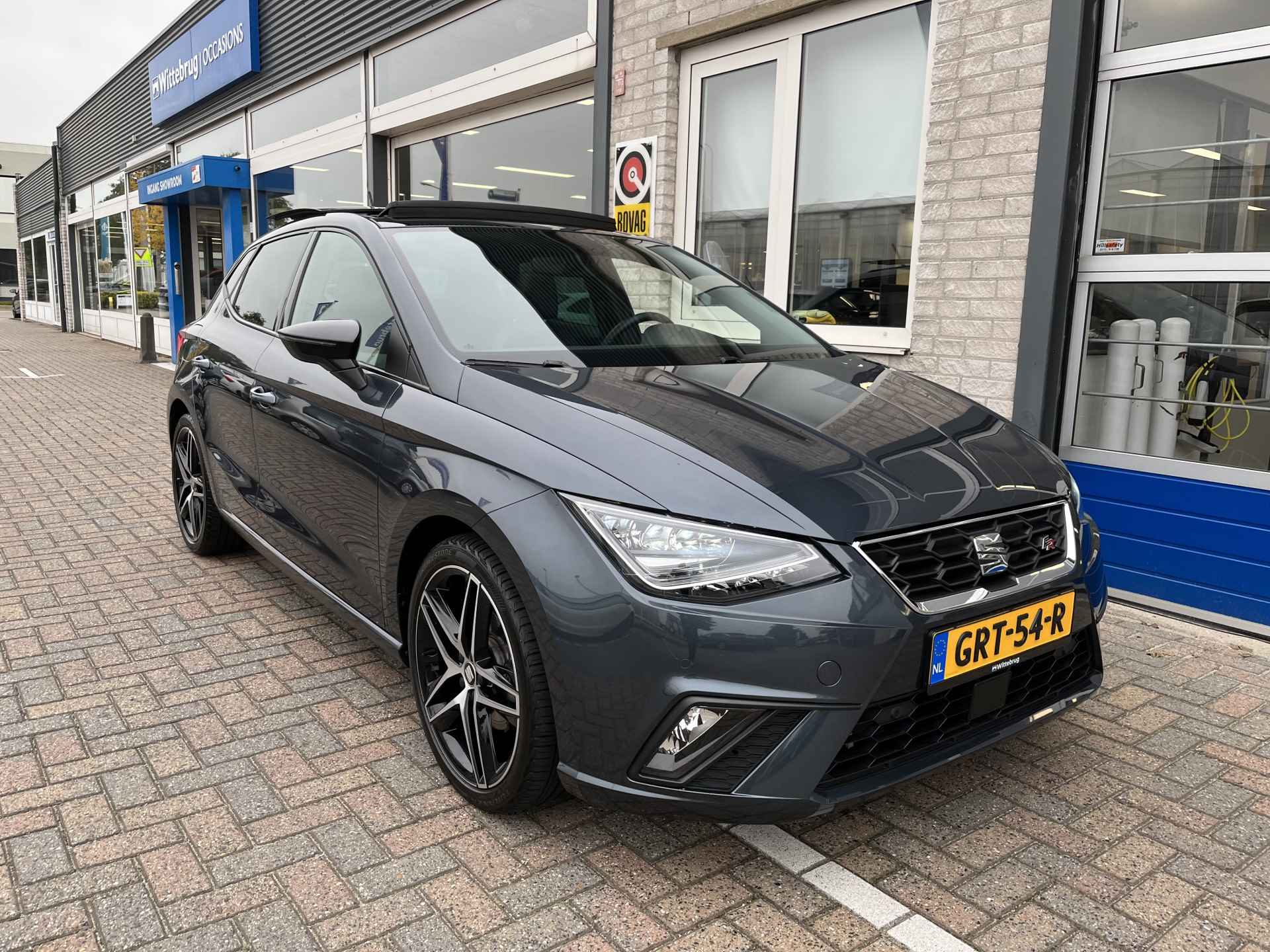 SEAT Ibiza 1.0 TSI FR / AUTOMAAT/ PANO/ BEATS AUDIO/ CAMERA/ PARK. SENSOREN/ STOEL VERWARM./ CRUISE/ LED/ APP CONNECT/ CLIMA/ DAB/ - 37/40