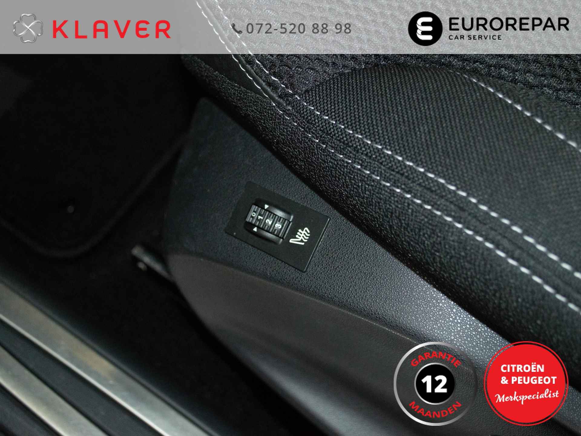 Ds 3 Cabrio 110pk | Airco | Stoelverwarming | Sensor achter - 25/28
