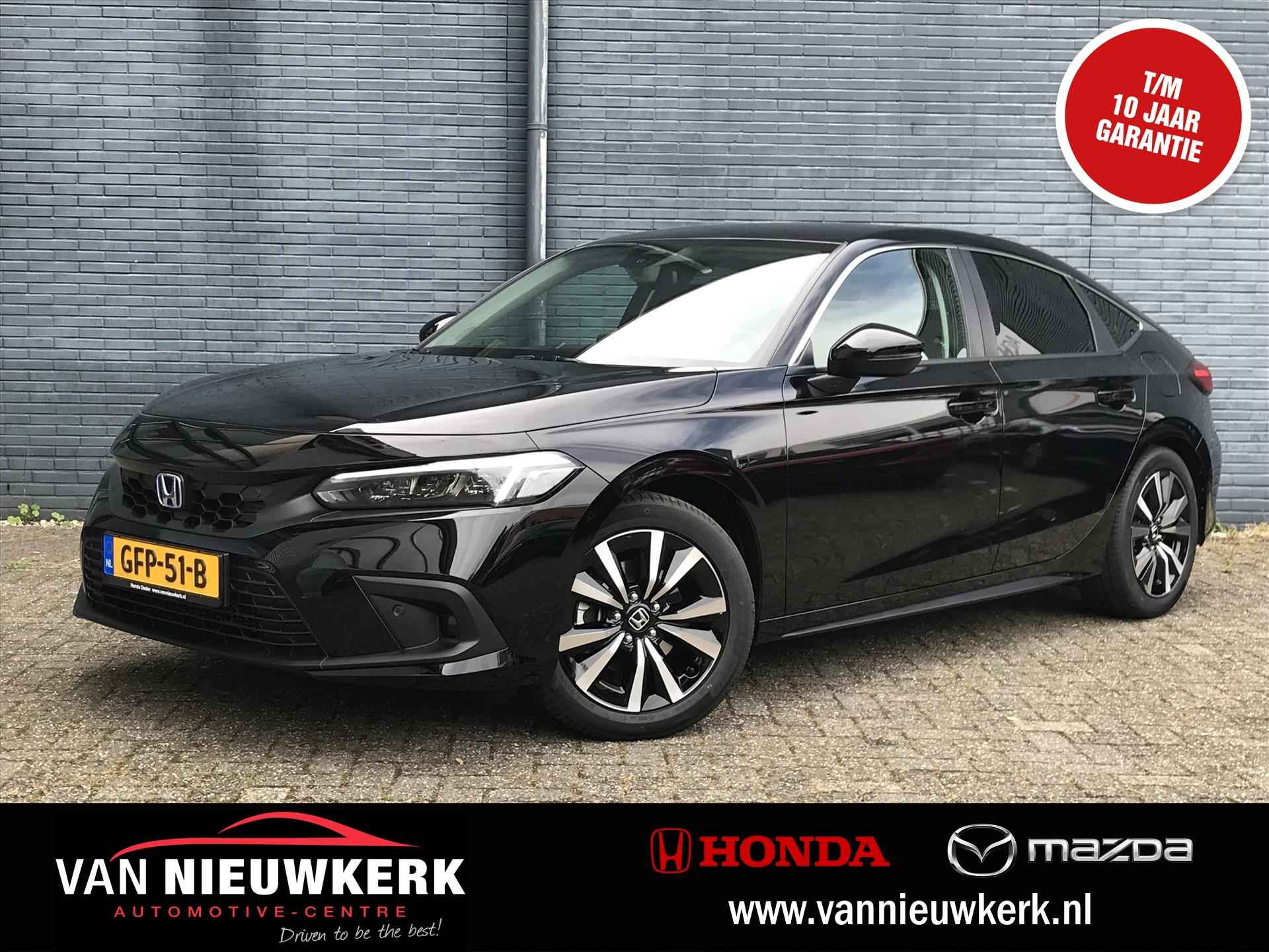 HONDA Civic 2.0 HYBRID 184PK Automaat Elegance | Navigatie & Carplay | Adaptieve Cruisecontrol | LED Verlichting | Climatecontrol | Parkeercamera | Stoelverwarmin - 1/26