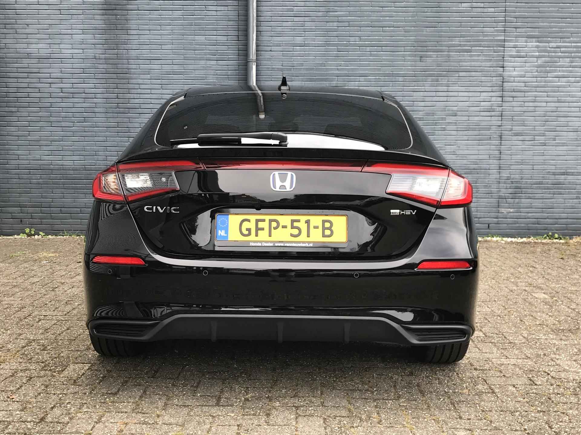 HONDA Civic 2.0 HYBRID 184PK Automaat Elegance | Navigatie & Carplay | Adaptieve Cruisecontrol | LED Verlichting | Climatecontrol | Parkeercamera | Stoelverwarmin - 8/26