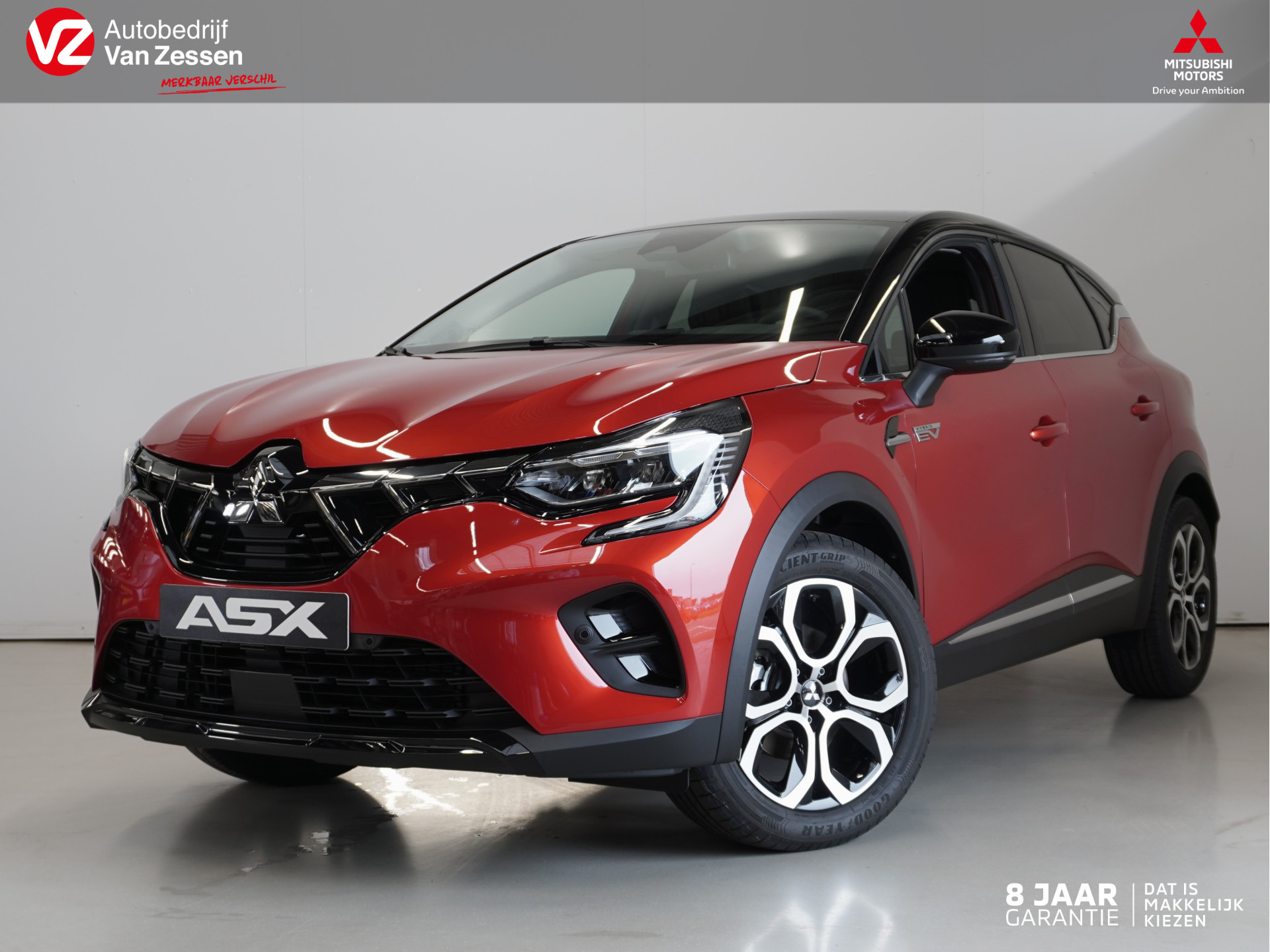 Mitsubishi ASX 1.6 HEV AT Instyle | Leder | Panoramadak | 360 camera | Nieuw | Rijklaar met €4500,- korting | 8 jaar garantie