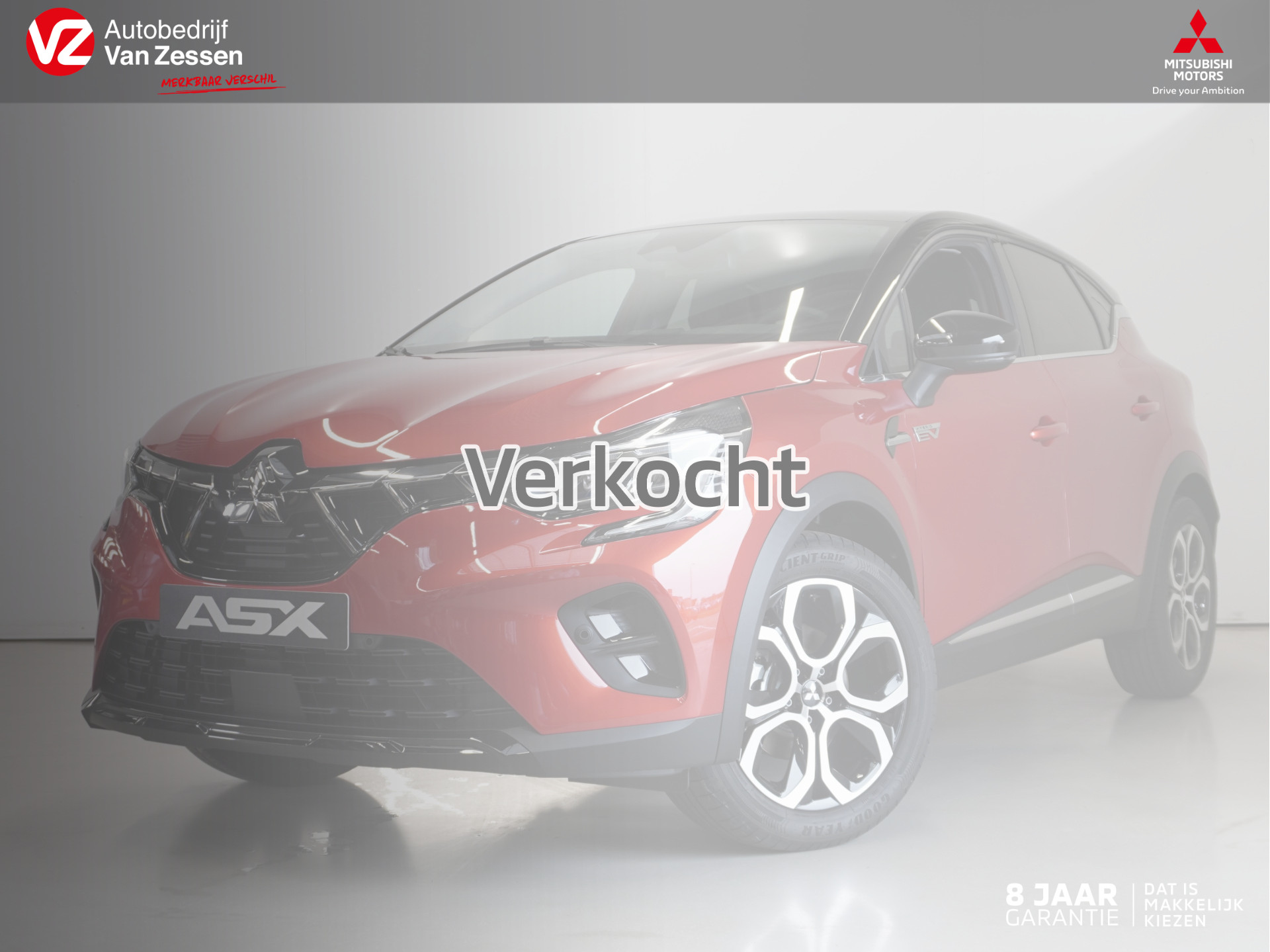 Mitsubishi ASX 1.6 HEV AT Instyle | Leder | Panoramadak | 360 camera | Nieuw | Rijklaar met €4500,- korting | 8 jaar garantie