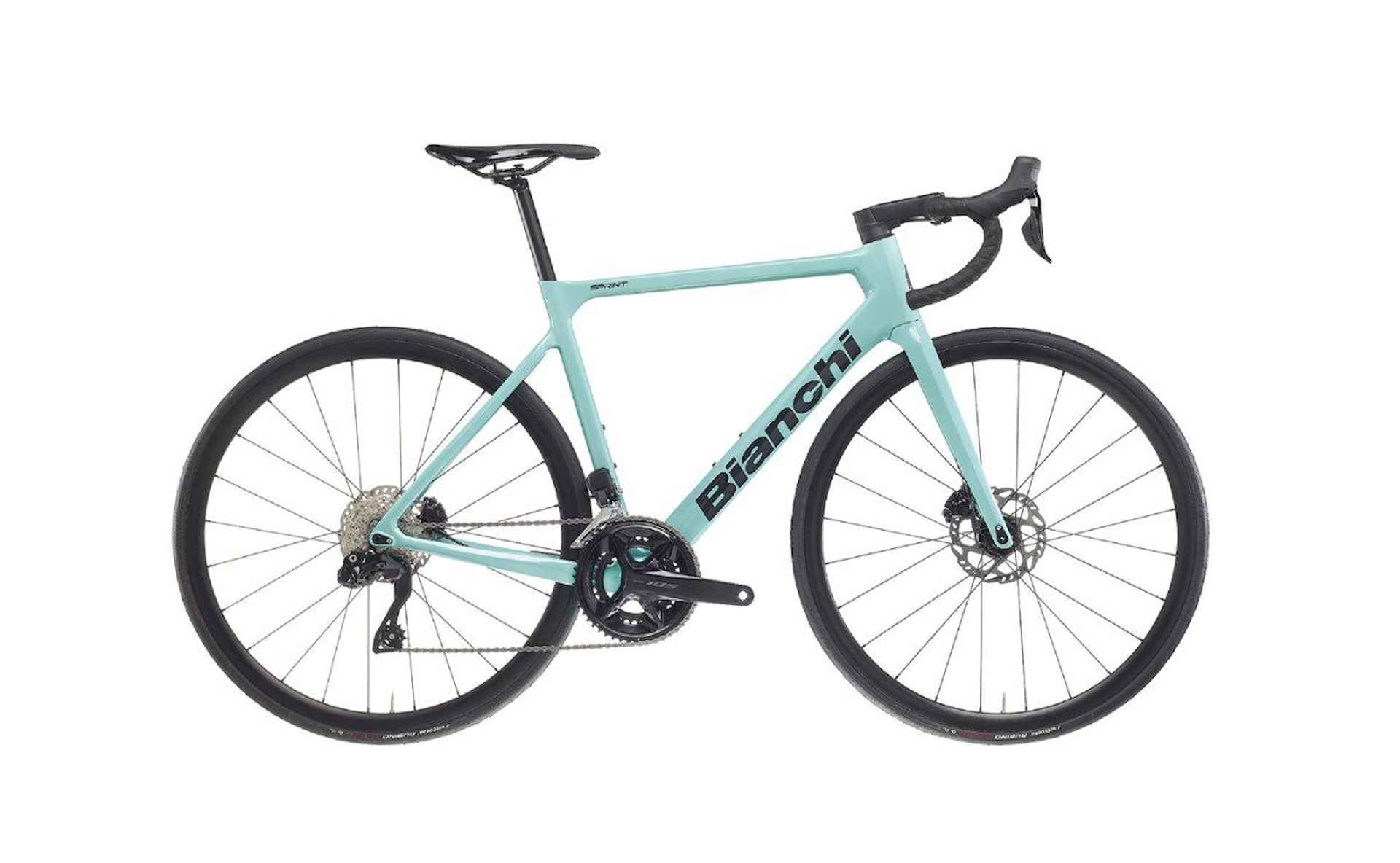 Bianchi SPRINT ICR 105 Di2 DISC Heren SX - CK16 / BLACK FULL GLOSSY 55cm 2025 - 1/1