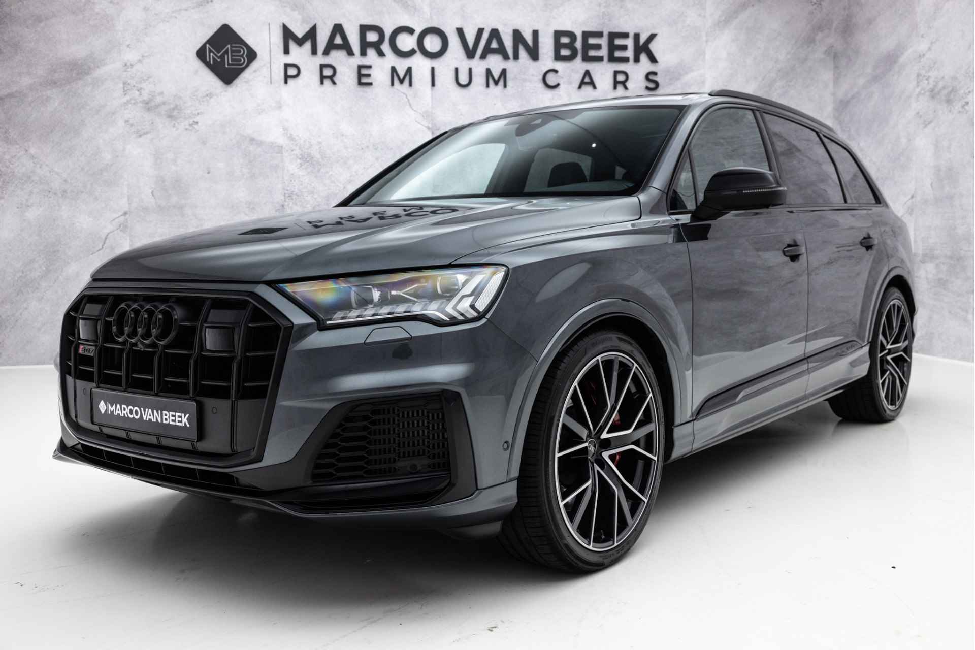 Audi SQ7 4.0 TFSI Quattro 7p | Pano | Carbon | RS-stoel | E-Trekhaak - 1/58