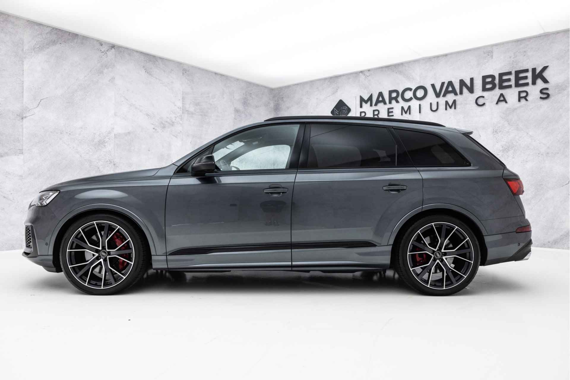 Audi SQ7 4.0 TFSI Quattro 7p | Pano | Carbon | RS-stoel | E-Trekhaak - 5/58