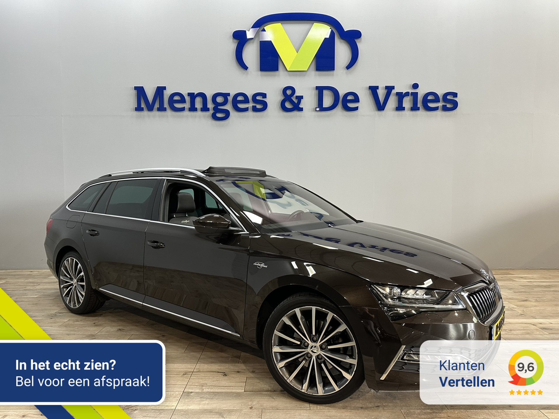 Škoda Superb Combi 1.5 TSI ACT L&K Executive Airco ECC | Virtual | Panorama | Canton | Camera | Stoelkoeling | Trekhaak | Cruise Control | Apple Carplay Android Auto | Isofix | NAP | Lauren Klement |