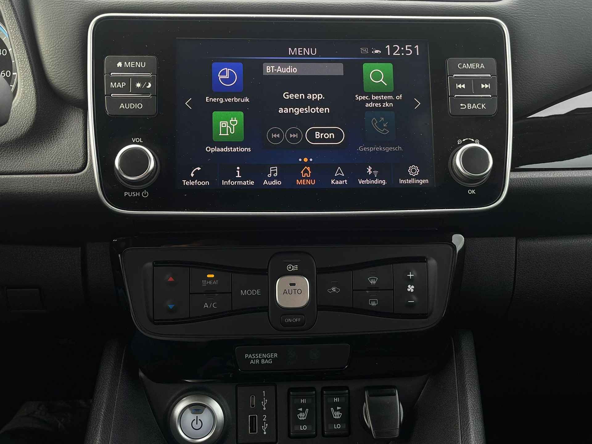 Nissan LEAF N-Connecta 39 kWh 100% Elektrisch | Automaat | Airconditioning | Apple CarPlay en Android Auto | Navigatiesysteem | 12 maanden BOVAG garantie - 20/25