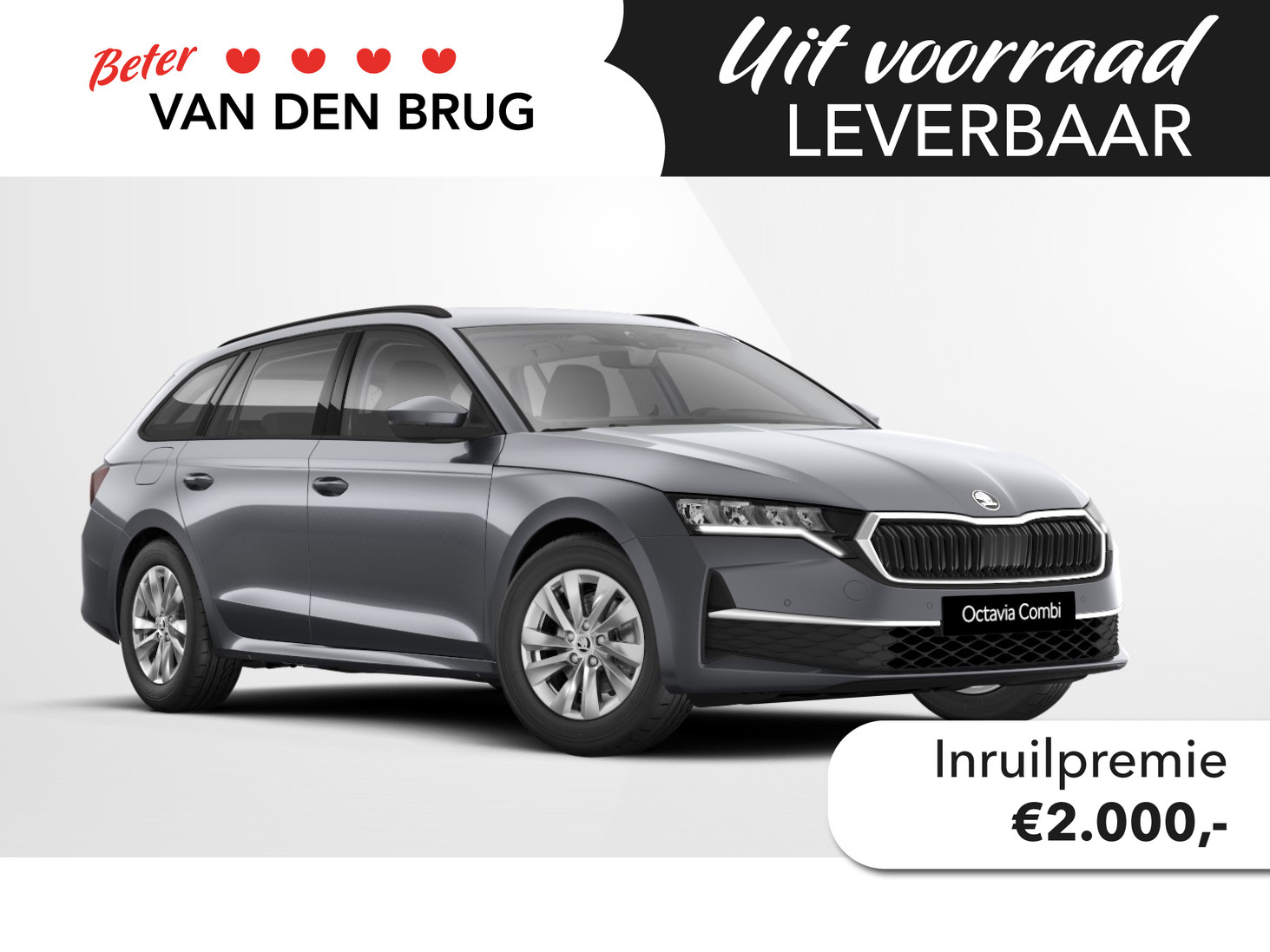 Škoda Octavia Combi 1.5 TSI 115pk Selection | Wegklapbare trekhaak | Climate Control | Parkeersensoren | Draadloze Smartlink |