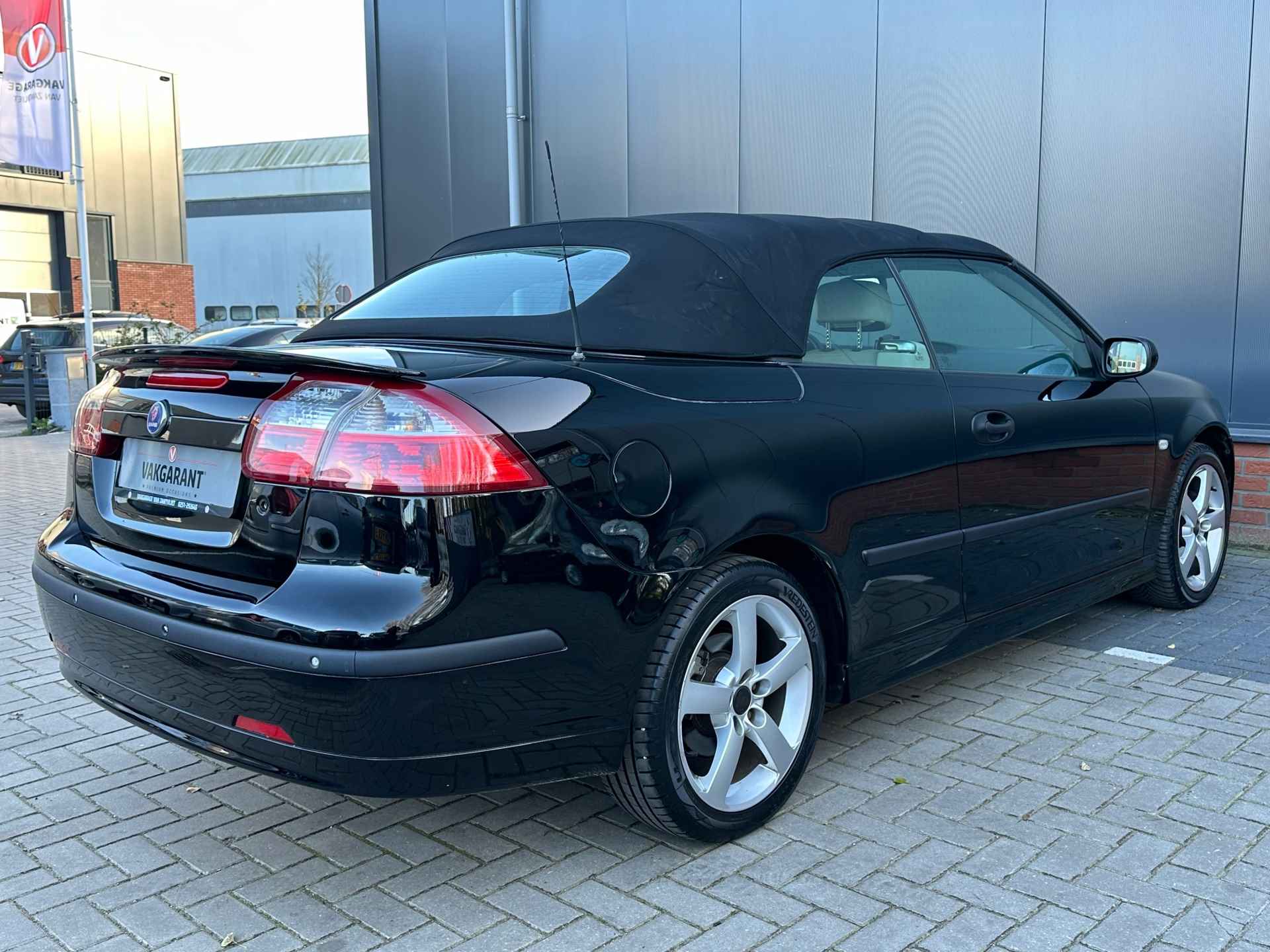 Saab 9-3 Cabrio 1.8t Vector ( 12 mnd BOVAG garantie) - 7/35