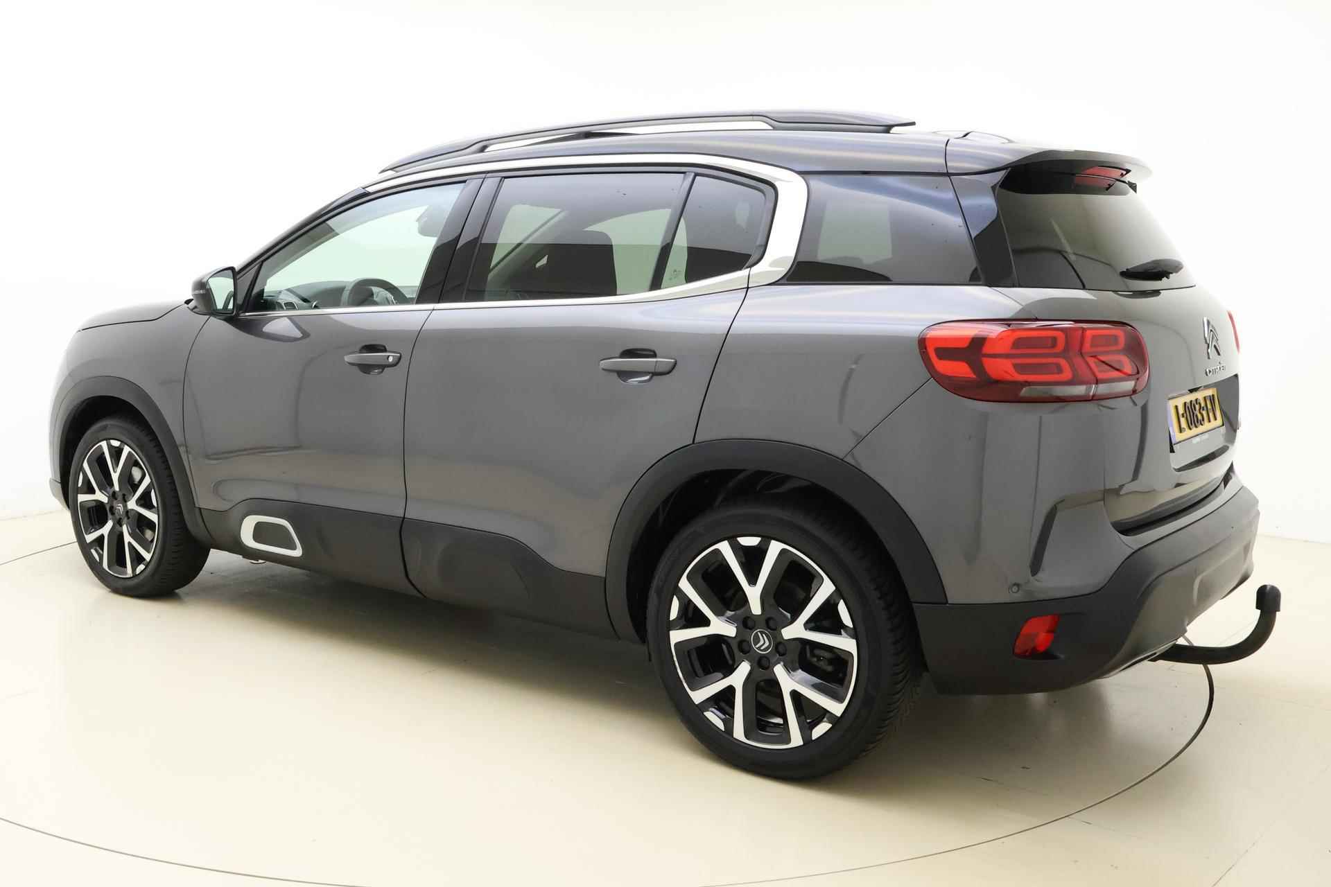 Citroen C5 Aircross 1.2 PureTech 130pk Business Plus | Automaat | Panoramadak | Lederen bekleding | Trekhaak | Camera's voor en achter | Dode hoekbewaking | 19inch velgen - 4/37