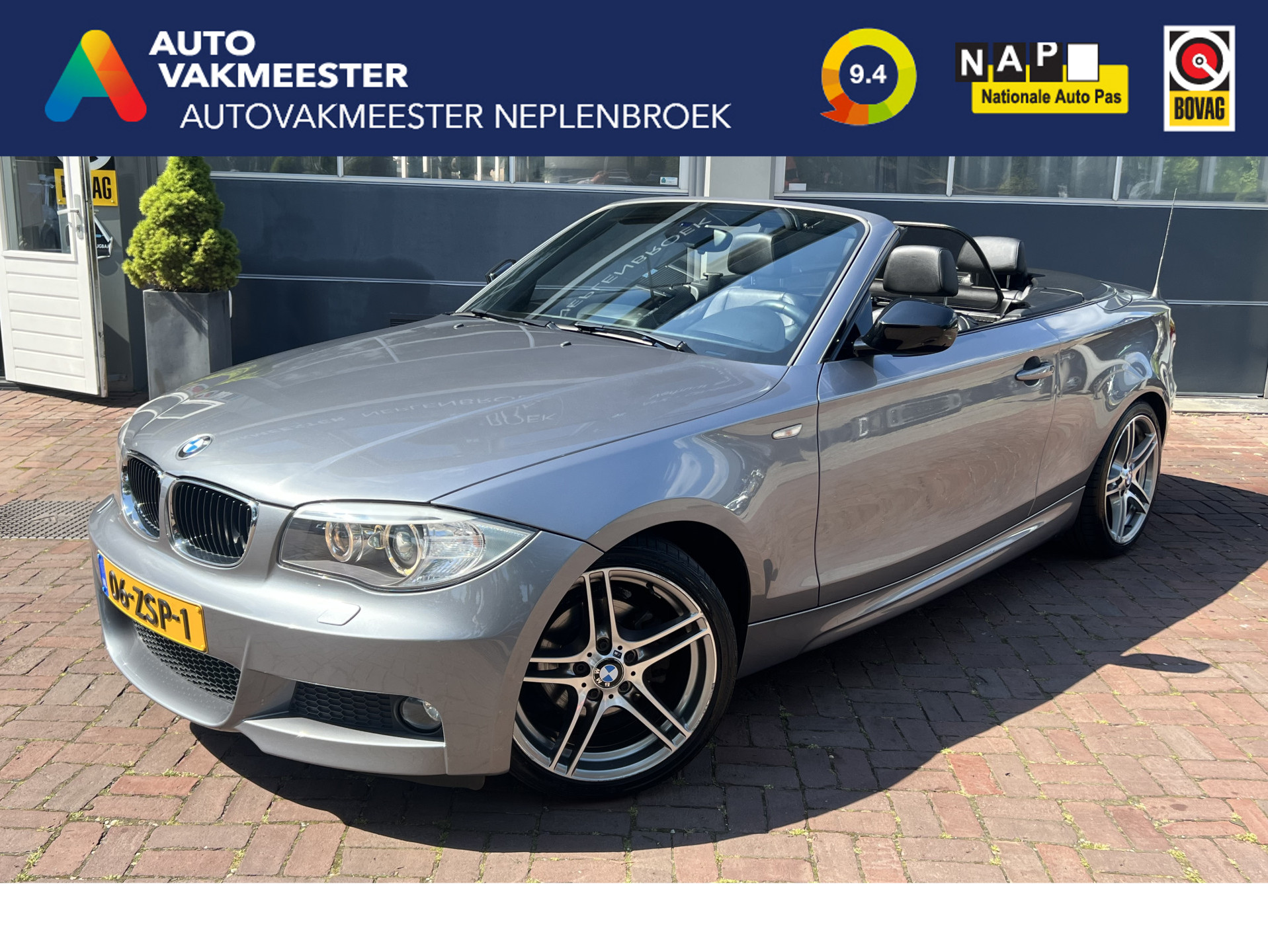 BMW 1 Serie Cabrio 118i M Sport Edition Bj 2013 Km 105.000 143pk Automaat,Leer.Navi,18Inch