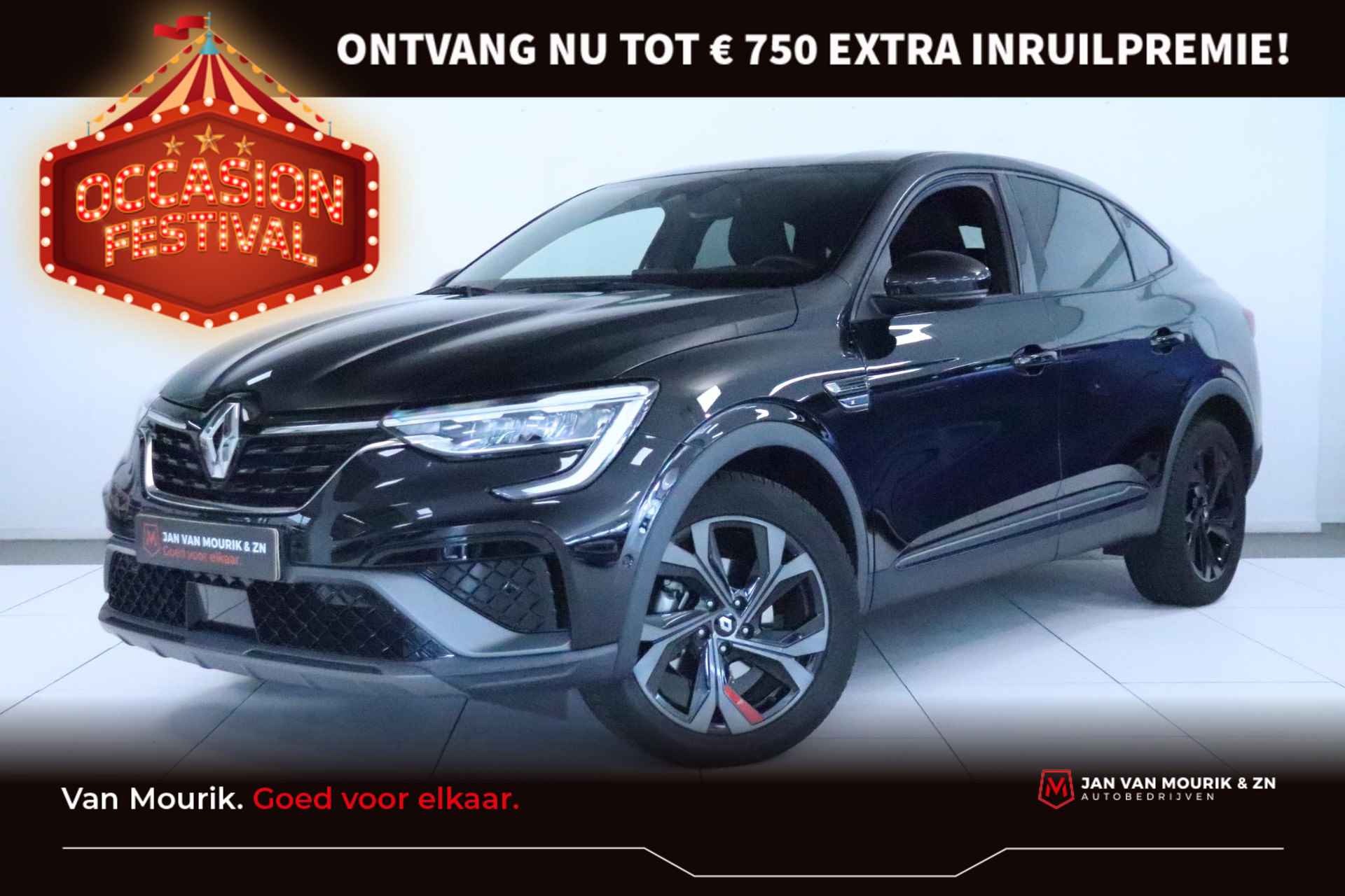 Renault Arkana 1.6 E-Tech Hybrid 145 R.S. Line  | Navi | Clima | Leder | Pack Winter | PDC + camera | LMV | Adapt. Cruise | Bluetooth | - 1/37