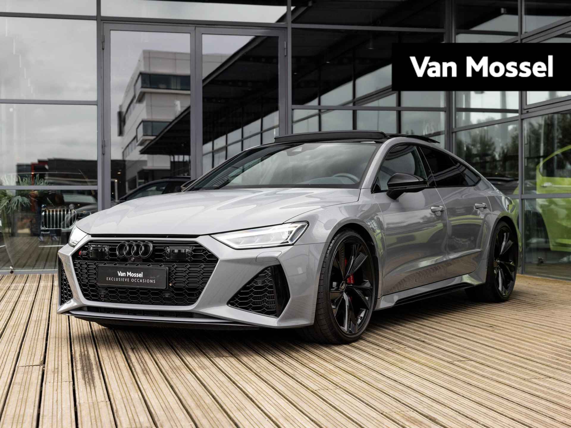 Audi RS7 A7 Sportback 4.0 TFSI RS 7 quattro | BLACK OPTIC | PANORAMADAK | ADAPTIEVE CRUISE CONTROL | 22'VELGEN | MEMORY | NARDO-GREY | - 1/57