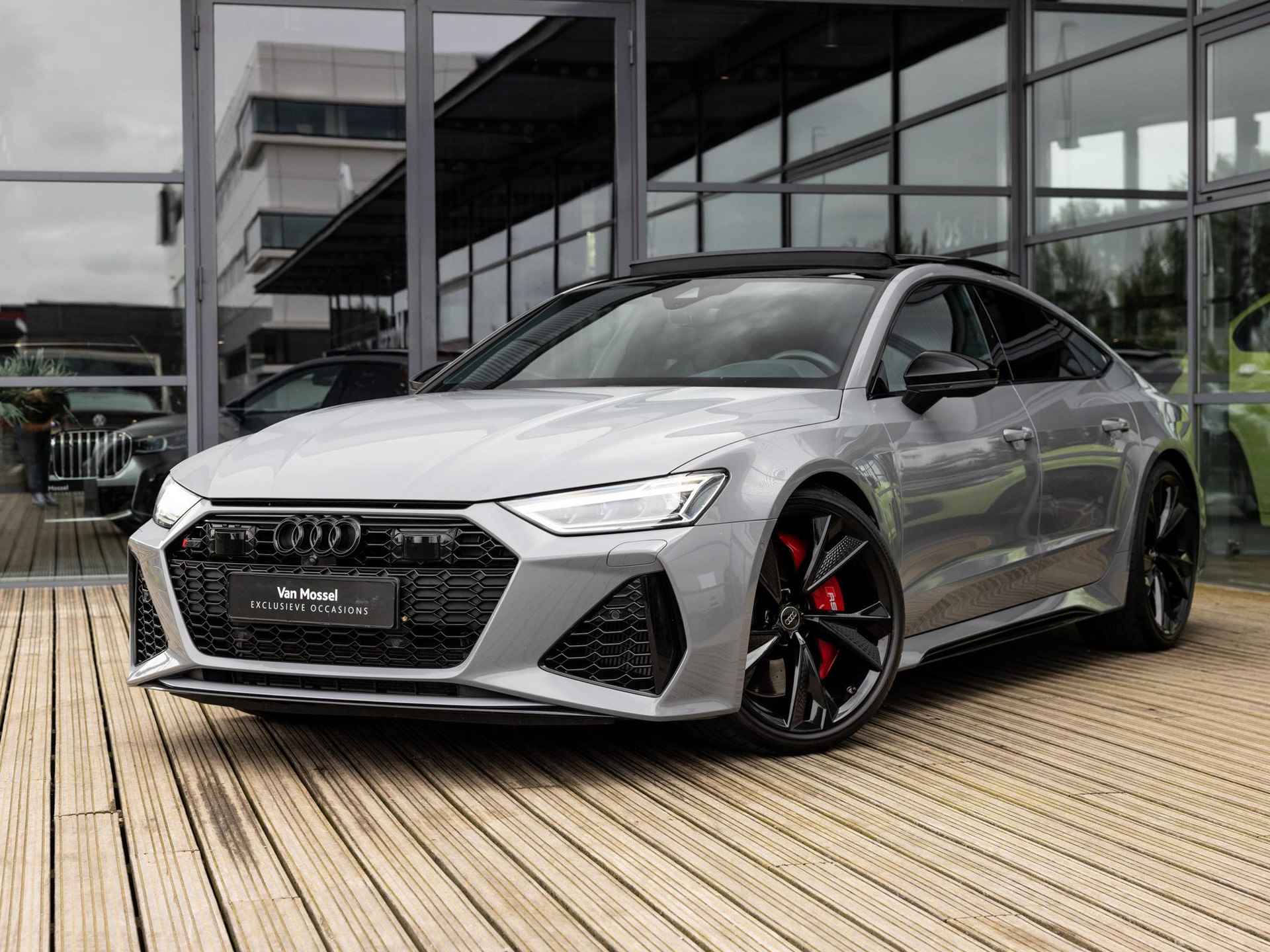 Audi RS7 A7 Sportback 4.0 TFSI RS 7 quattro | BLACK OPTIC | PANORAMADAK | ADAPTIEVE CRUISE CONTROL | 22'VELGEN | MEMORY | NARDO-GREY | - 2/57