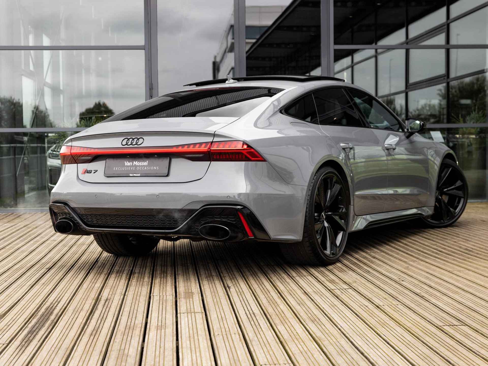 Audi RS7 A7 Sportback 4.0 TFSI RS 7 quattro | BLACK OPTIC | PANORAMADAK | ADAPTIEVE CRUISE CONTROL | 22'VELGEN | MEMORY | NARDO-GREY | - 7/57