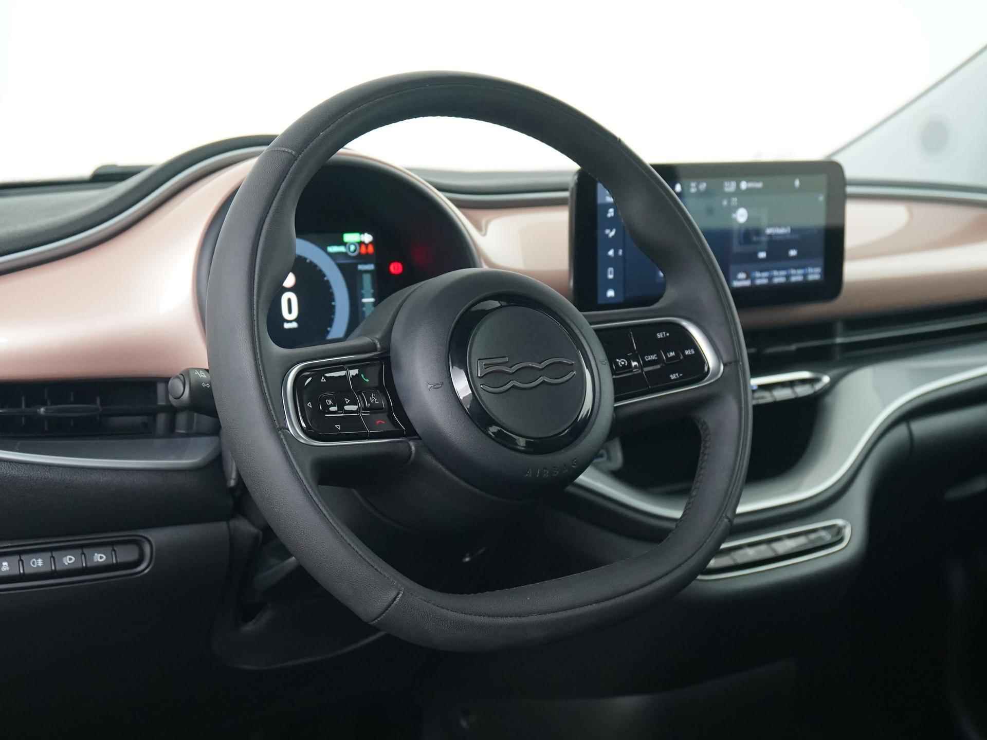 Fiat 500 Icon 42 kWh | Navigatie | Apple/Android Carplay | Virtual Cockpit | Zondag Open! - 37/40