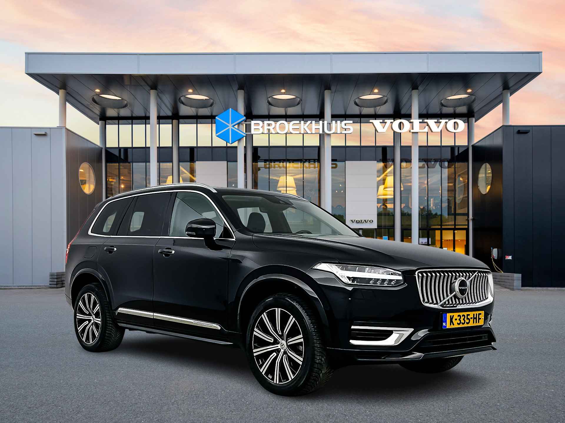 Volvo XC90 T8 Recharge AWD Inscription | Luchtvering | Panoramadak | Geventileerd Nappa | Stoelmassage | Head-up | 360 Camera | Trekhaak | - 3/37