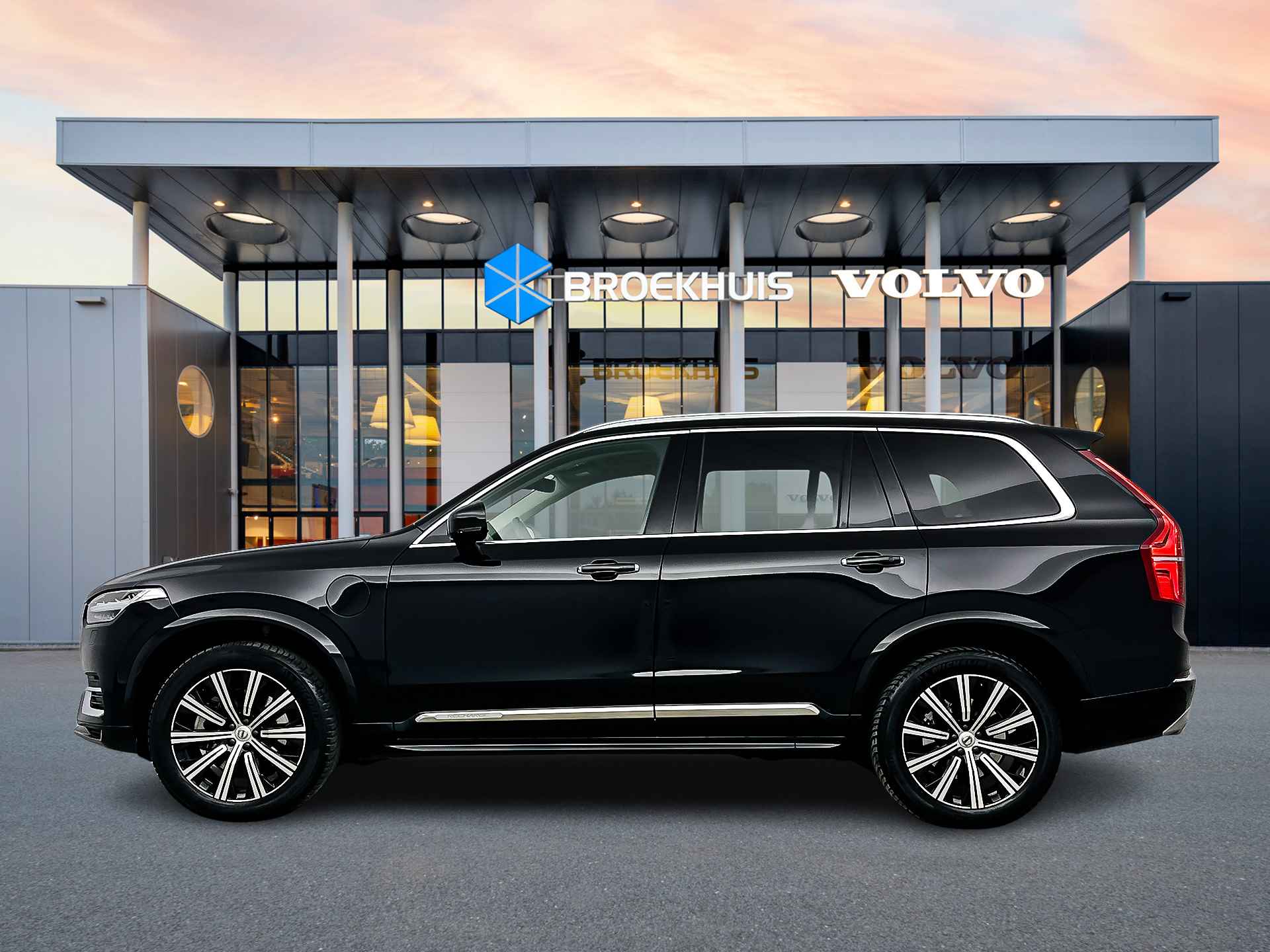 Volvo XC90 T8 Recharge AWD Inscription | Luchtvering | Panoramadak | Geventileerd Nappa | Stoelmassage | Head-up | 360 Camera | Trekhaak | - 9/37