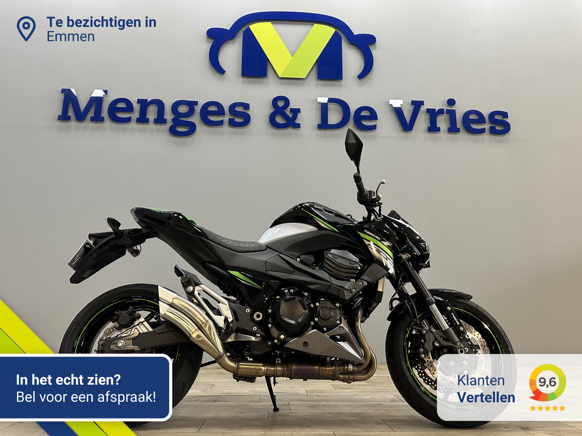 Kawasaki Z 800 ABS | IX Race Exhaust | Lage tellerstand | 1e eigenaar