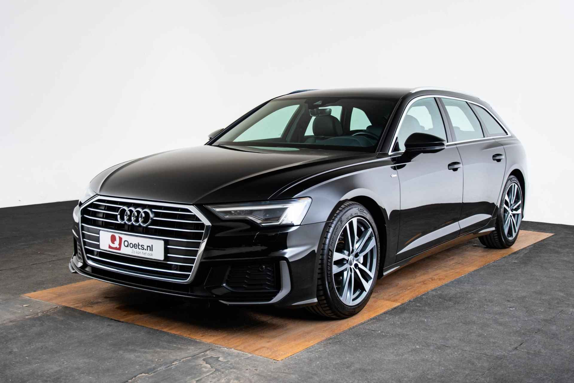 Audi A6 Avant 45 TFSI Sport S line edition Pro Line S - Sportstoelen - Stoelverwarming voor - Automatische achterklep - Parkeerhulp plus - Diefstalalarm - Zonwering achterzijruiten - Automatisch dimmende binnenspiegel - - 47/60