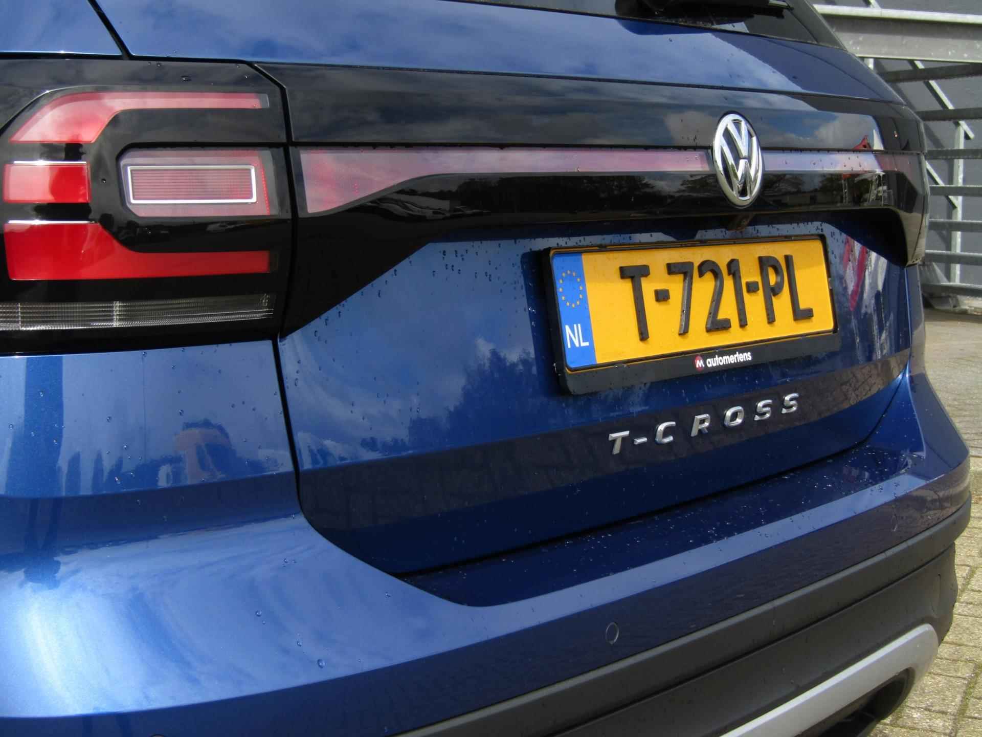 Volkswagen T-CROSS 1.0 TSI 116PK DSG AUTOMAAT STYLE | * CAMERA * KEYLESS ENTRY * VIRTUAL DISPLAY * ADAPTIVE CRUISE CONTROL * ACC * - 16/30