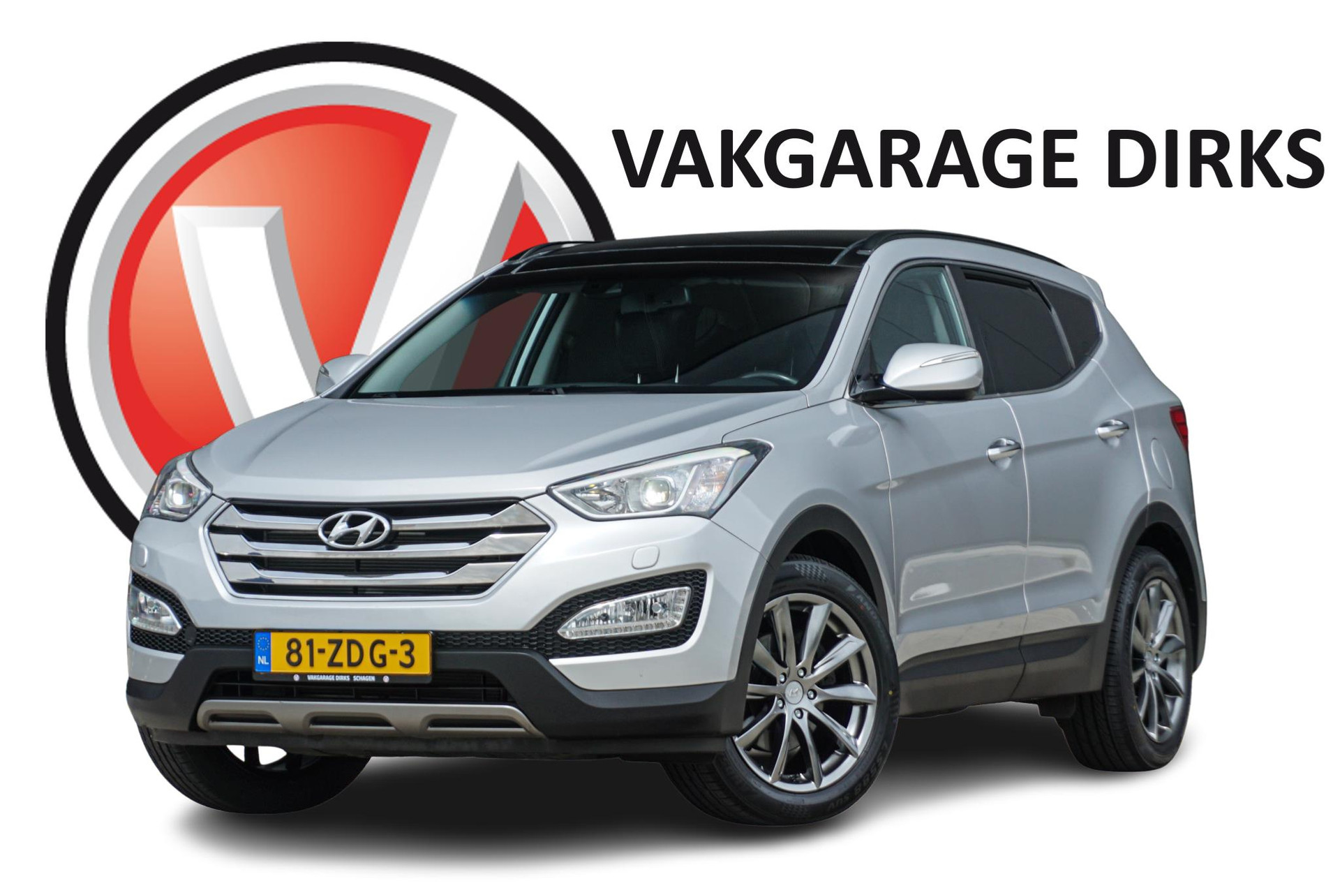 Hyundai Santa Fe 2.4i 4WD 192 PK i-Catcher 7p. ✅ Pano ✅Leder ✅ Keyless