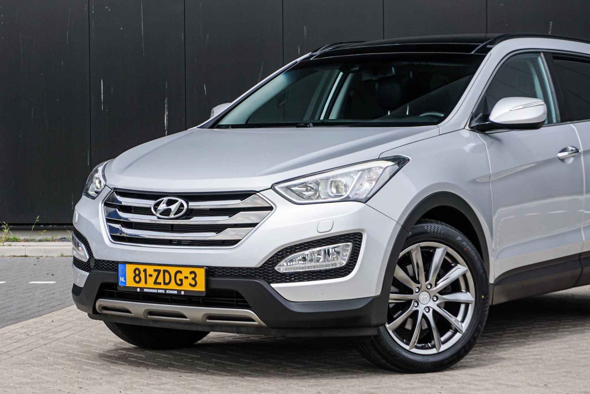 Hyundai Santa Fe 2.4i 4WD 192 PK i-Catcher 7p. ✅ Pano ✅Leder ✅ Keyless - 3/39