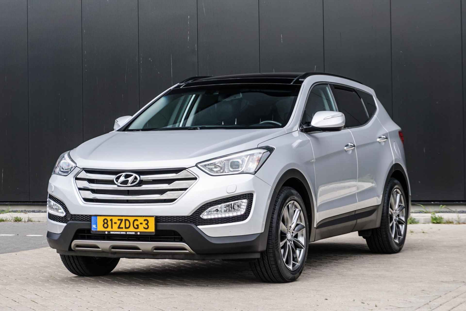 Hyundai Santa Fe 2.4i 4WD 192 PK i-Catcher 7p. ✅ Pano ✅Leder ✅ Keyless - 34/39