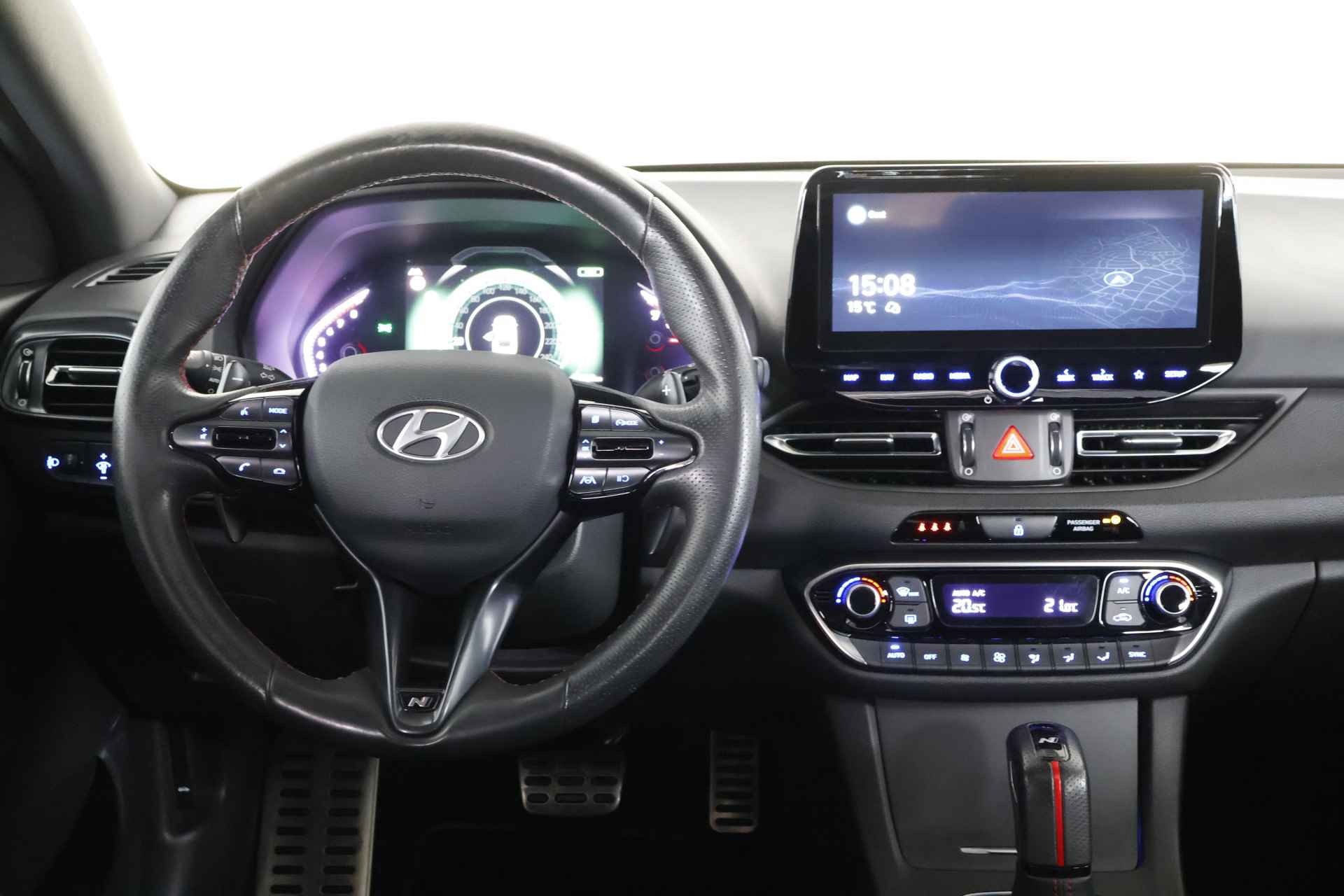 Hyundai i30 Fastback 1.5 T-GDi MHEV N Line / Opendak / LED / Aut / CarPlay / Leder / Cam - 15/29