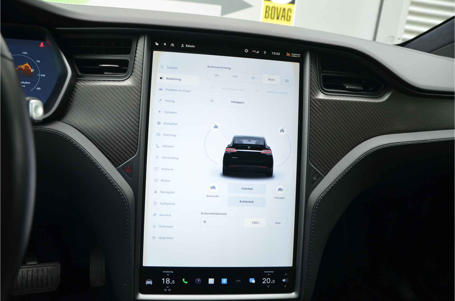 Tesla Model X 100D 6p. Enhanced AutoPilot2.5, MARGE rijklaar prijs - 22/36