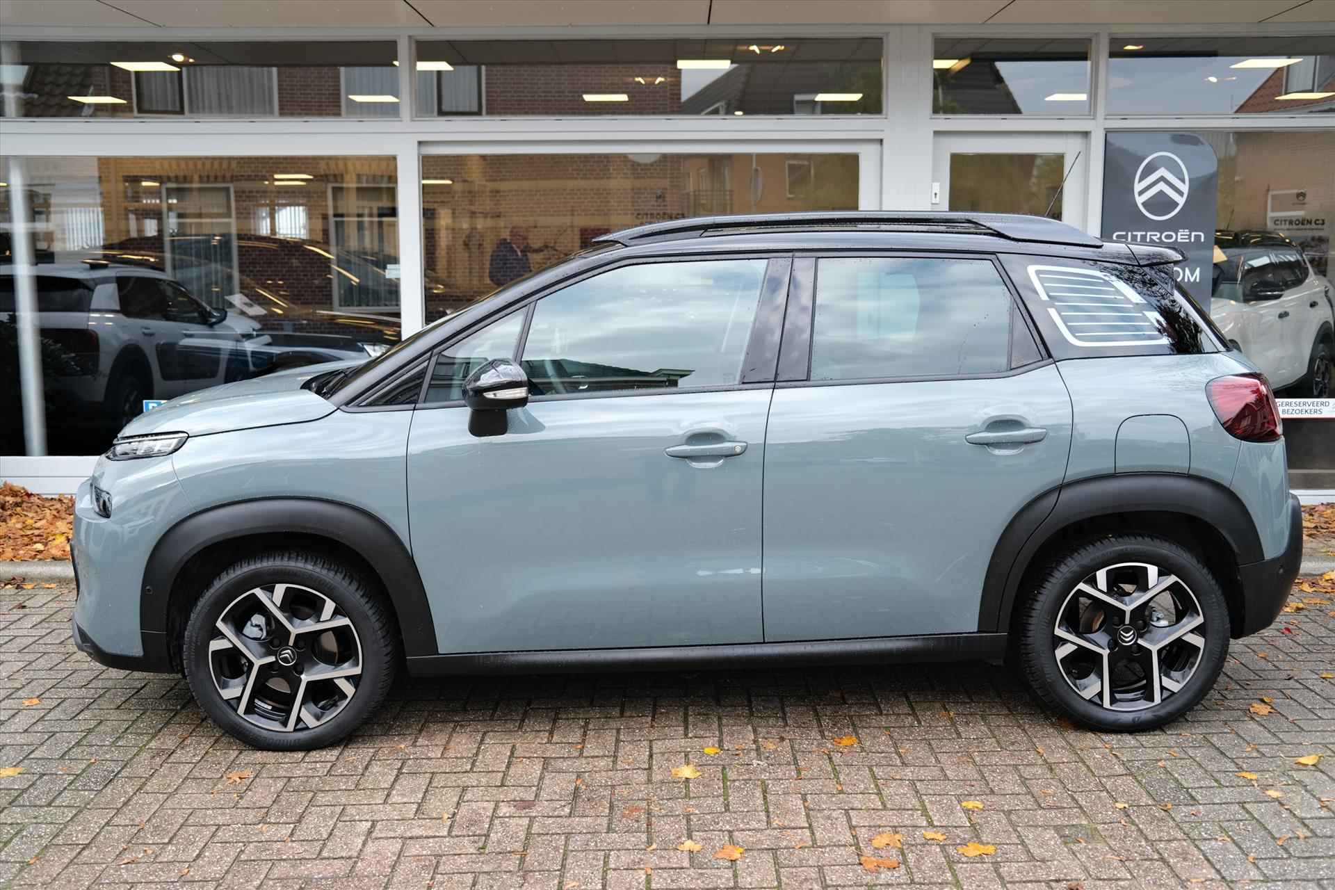 Citroen C3 Aircross PT 130 Automaat  Shine Park sens. v+a | Camera | Navigatie | All Season banden - 3/38