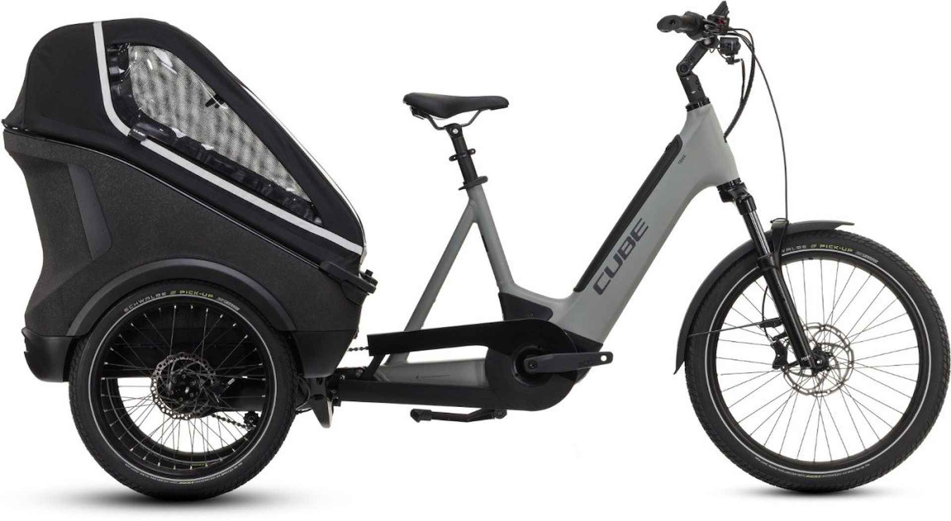 CUBE TRIKE HYBRID FAMILY 750 SWAMPGREY/BLACK 2023 Heren Swampgrey/black 46cm ONE SIZE - 1/1