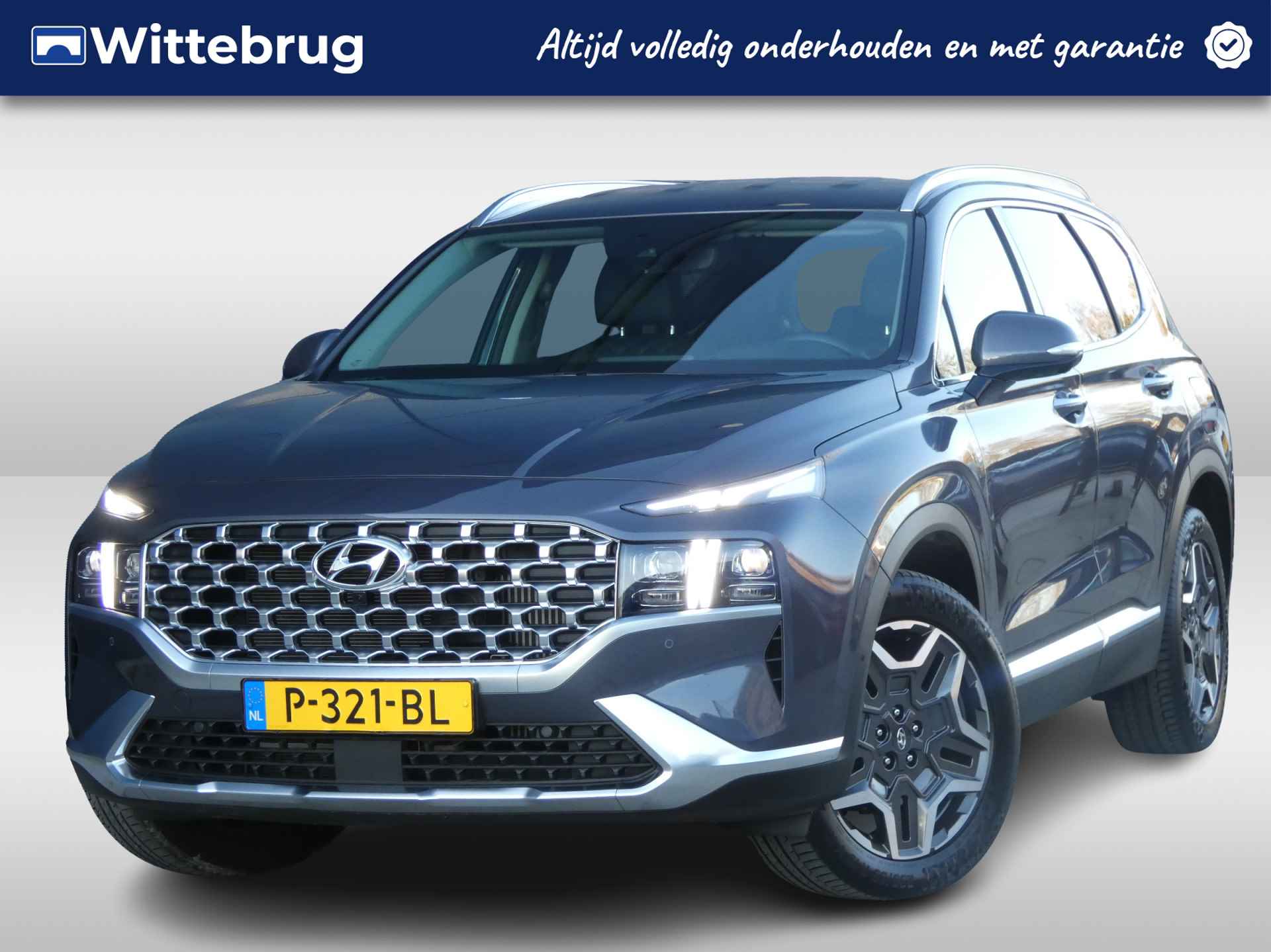 Hyundai Santa Fe 1.6 T-GDI PHEV Premium 7p. met Leder I 7 Zits I Luxe ! - 1/40