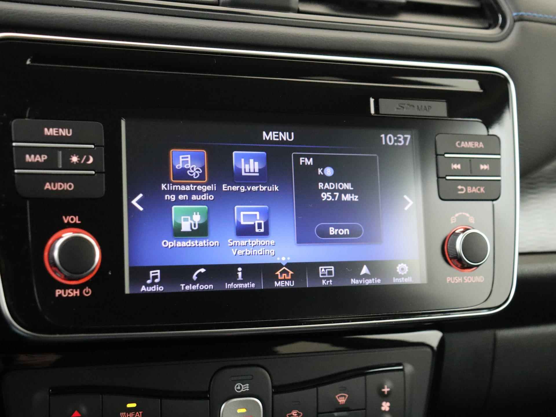 Nissan LEAF Tekna 40 kWh | Stuur en Stoelverwarming | Navigatie | Camera's rondom - 14/29