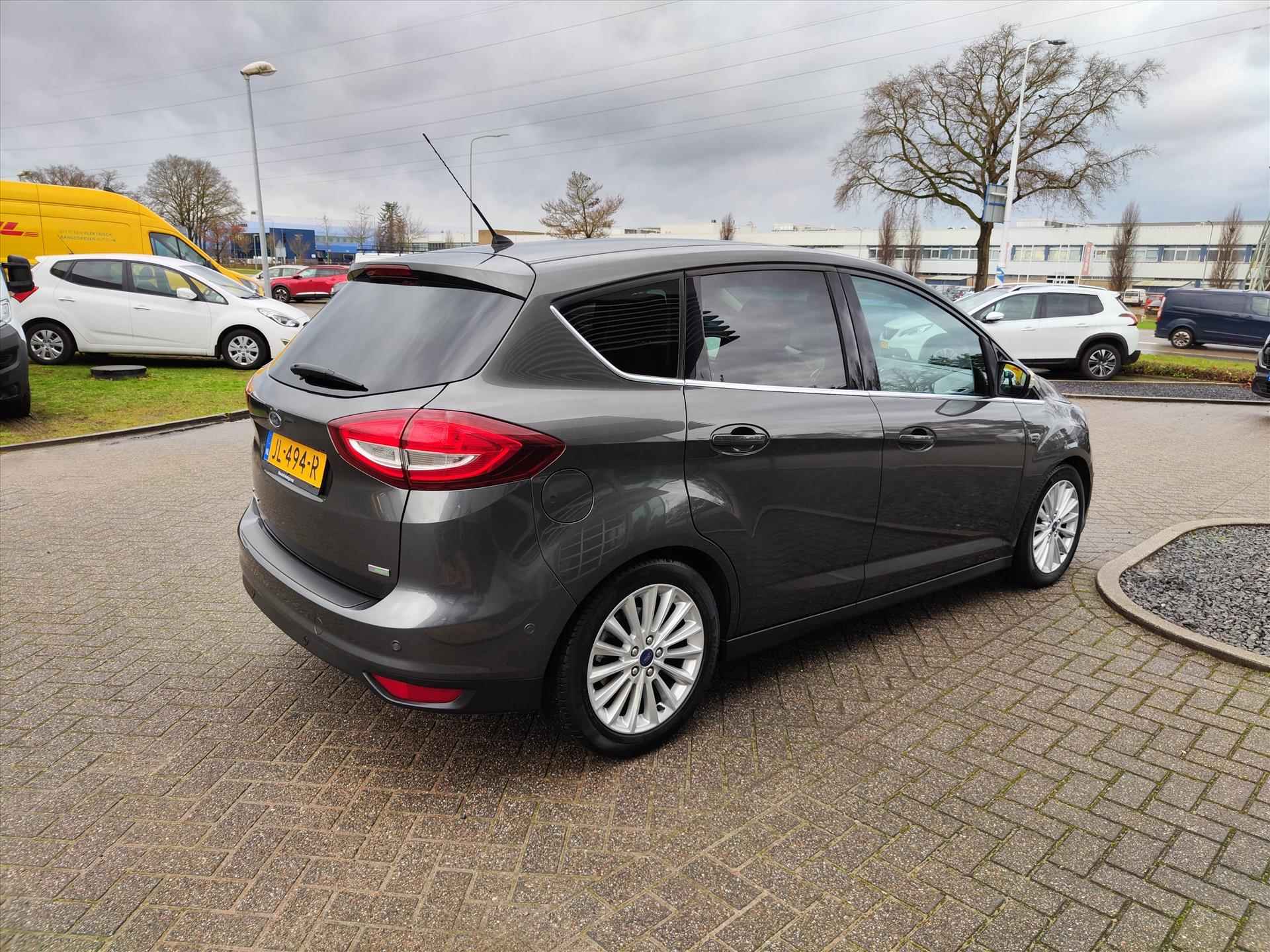 Ford C-Max 1.5 EcoBoost 150pk Automaat Titanium | Navigatie | Parkeer sensoren | Licht metalen velgen | - 5/26