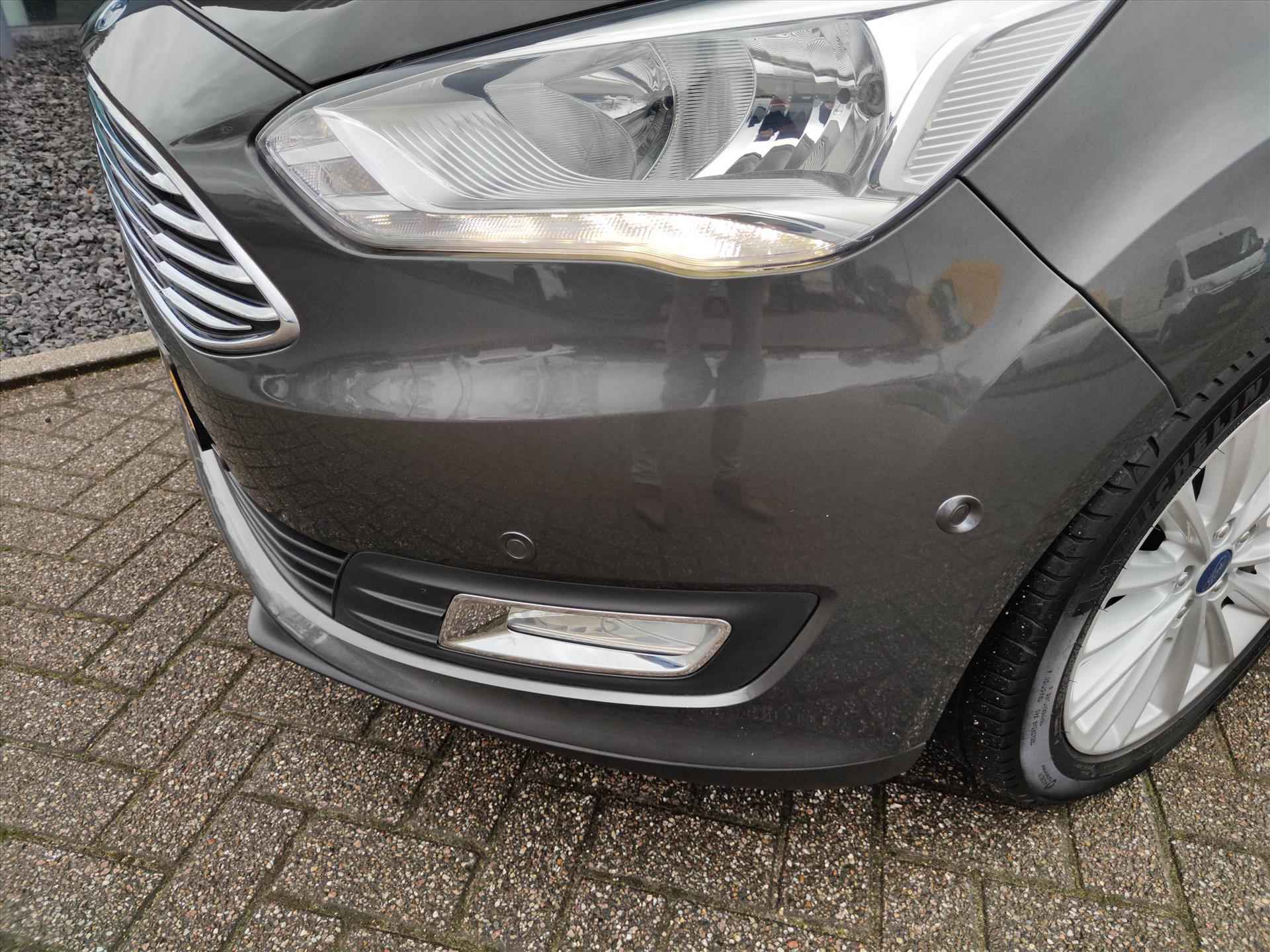 Ford C-Max 1.5 EcoBoost 150pk Automaat Titanium | Navigatie | Parkeer sensoren | Licht metalen velgen | - 7/26