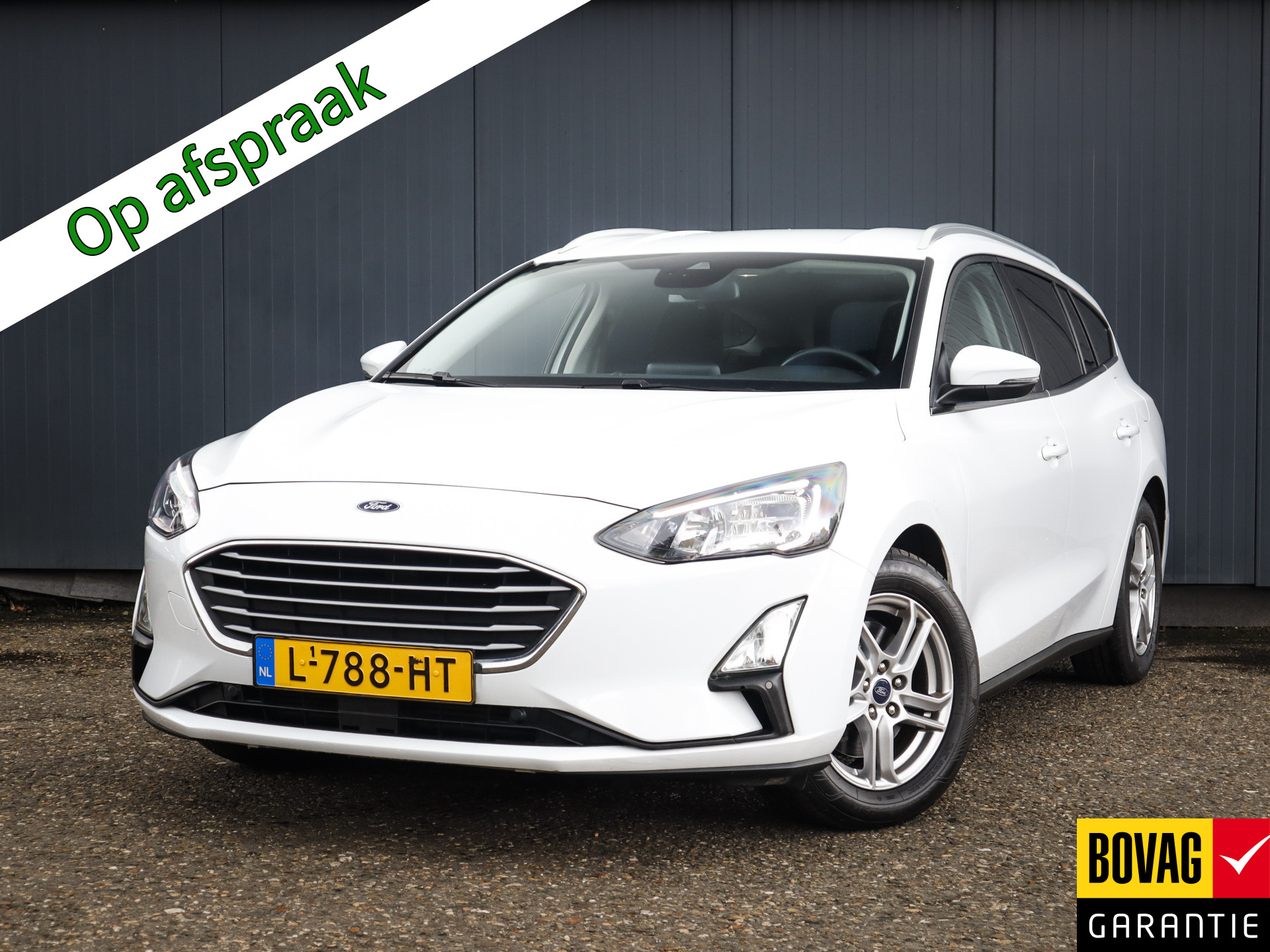 Ford FOCUS Wagon 1.0 Business Edition, (101 PK) 1e-Eig, Keurig-Onderh, 12-Mnd-BOVAG, NL-Auto, Trekhaak, Navigatie/Apple-Carplay/Android-Auto, Cruise-Control, Achteruitrijcamera, Parkeersensoren-V+A,  Rijstrooksensor, Sportstoelen, DAB, Privacy-Glas,