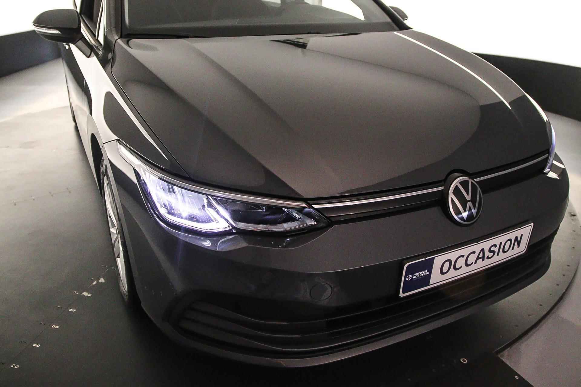 Volkswagen GOLF Variant Life Business 2.0 TDI 115pk Adaptive cruise control, Navigatie, Stuurwiel verwarmd, Airco, Parkeersensoren, DAB, Stoelverwarming, App connect, LED verlichting - 46/46