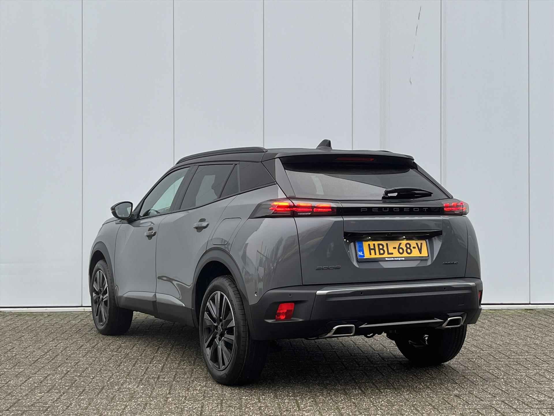 Peugeot 2008 1.2 Hybrid 136pk e-DCS6 GT | Automaat | Voor & Achter camera | Adaptive Cruise Control | Sfeerverlichting | Keyless | Sensoren Voor & Achter | - 7/57