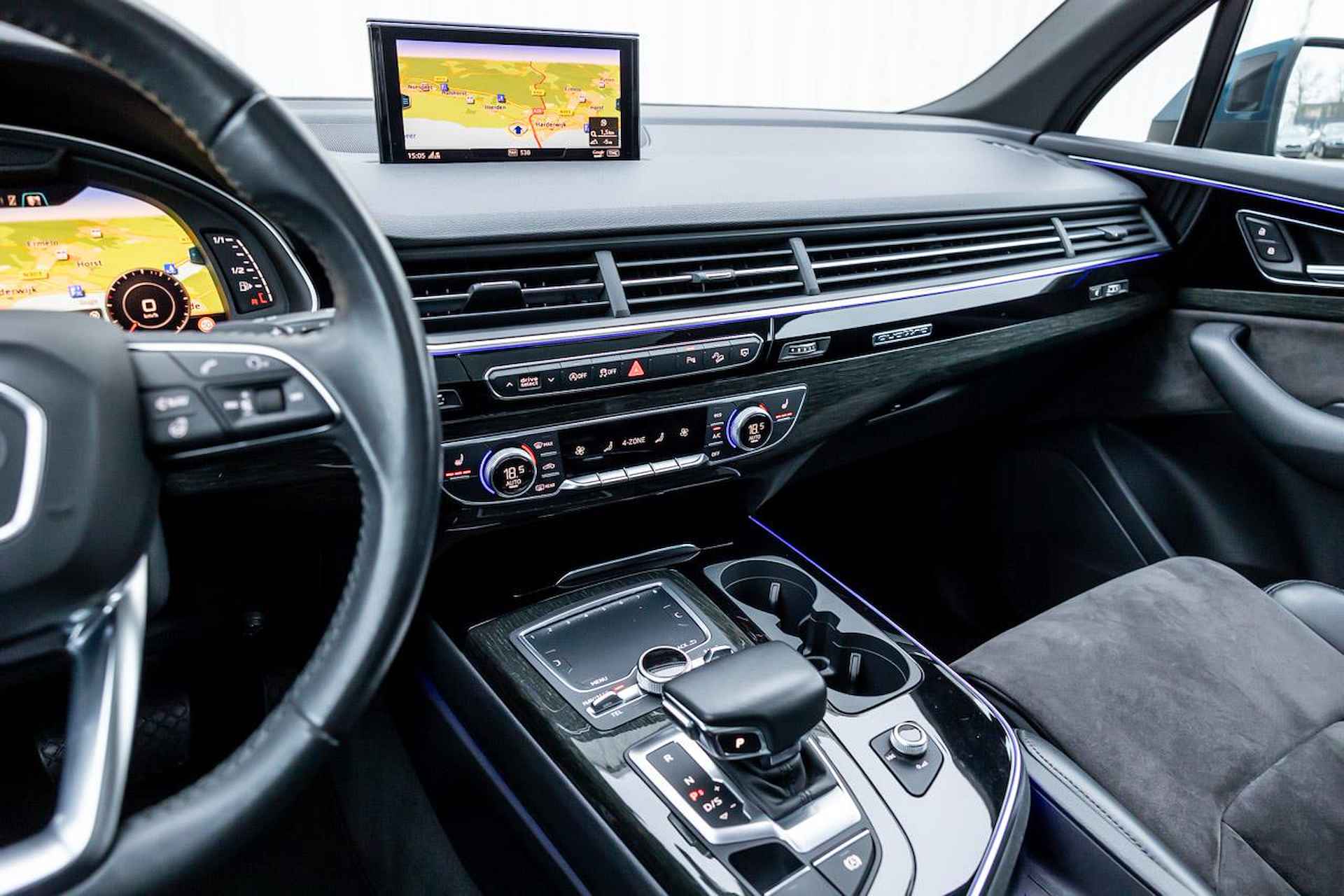 Audi Q7 3.0 TDI 272pk quattro Pro Line 7p | 22" Velgen | 360 Camera | Vierwiel Besturing - 30/47