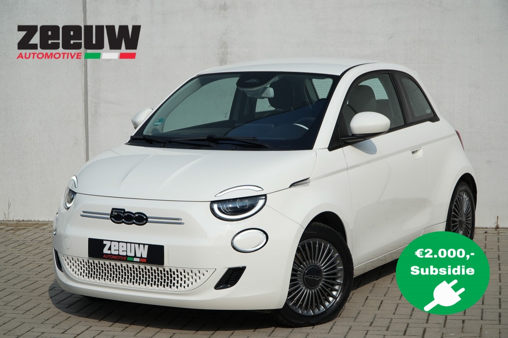 Fiat 500e Icon 42KWH | LED | Navi | Carplay | Comfort | BTW | 16"