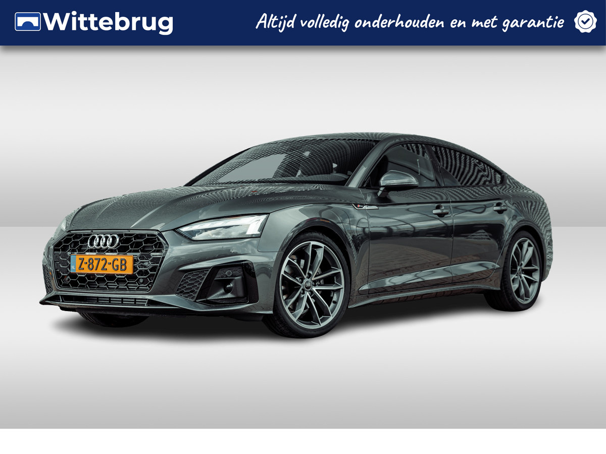 Audi A5 Sportback 35 TFSI 150pk s-tronic S edition Competition | Parking pakket | Stoelverwarming | Optiek zwart | 19" LM velgen