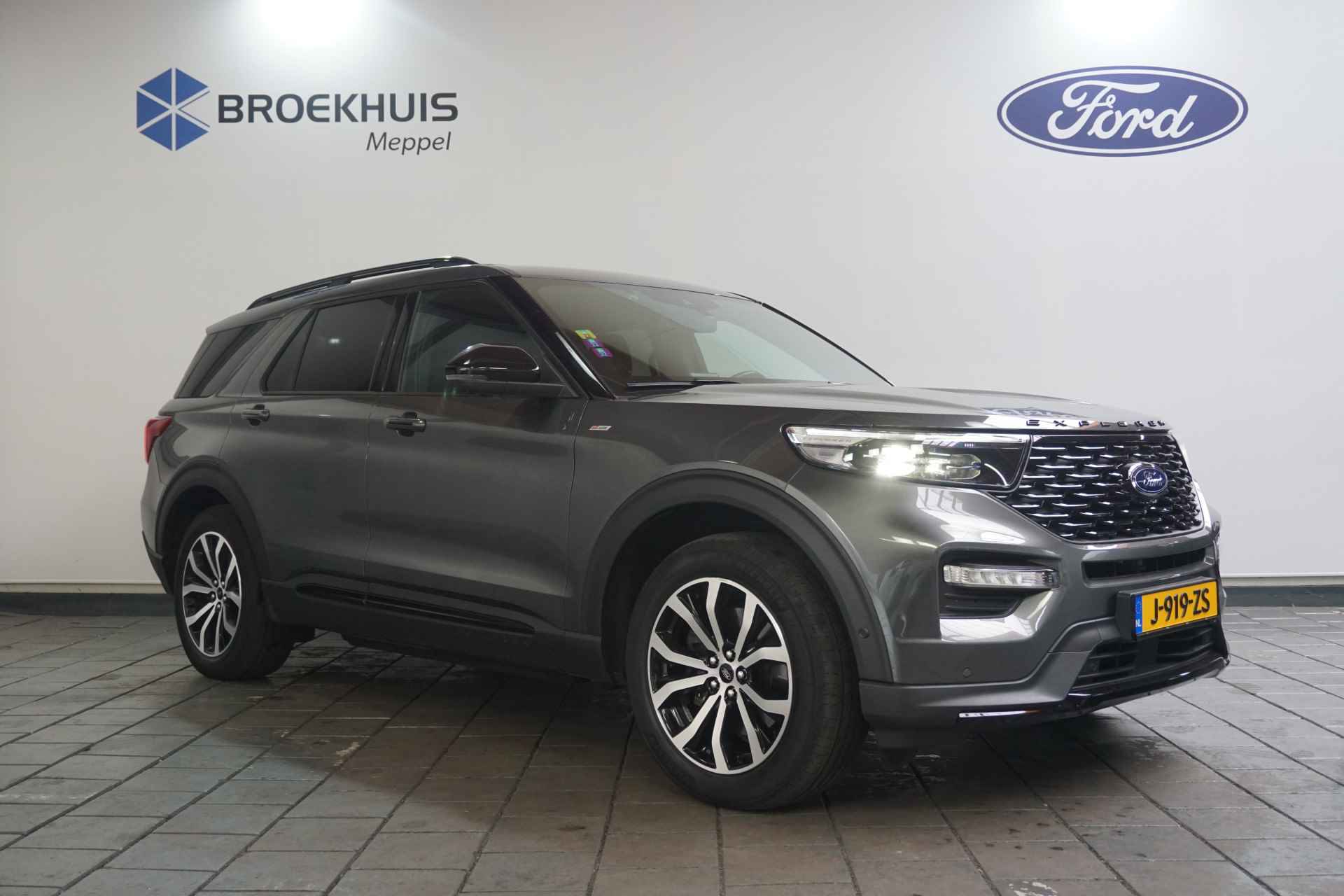 Ford Explorer 3.0 V6 EcoBoost PHEV ST-Line | Trekhaak Afneembaar | 2500kg Trekgewicht! | Dealer Onderhouden | - 6/22