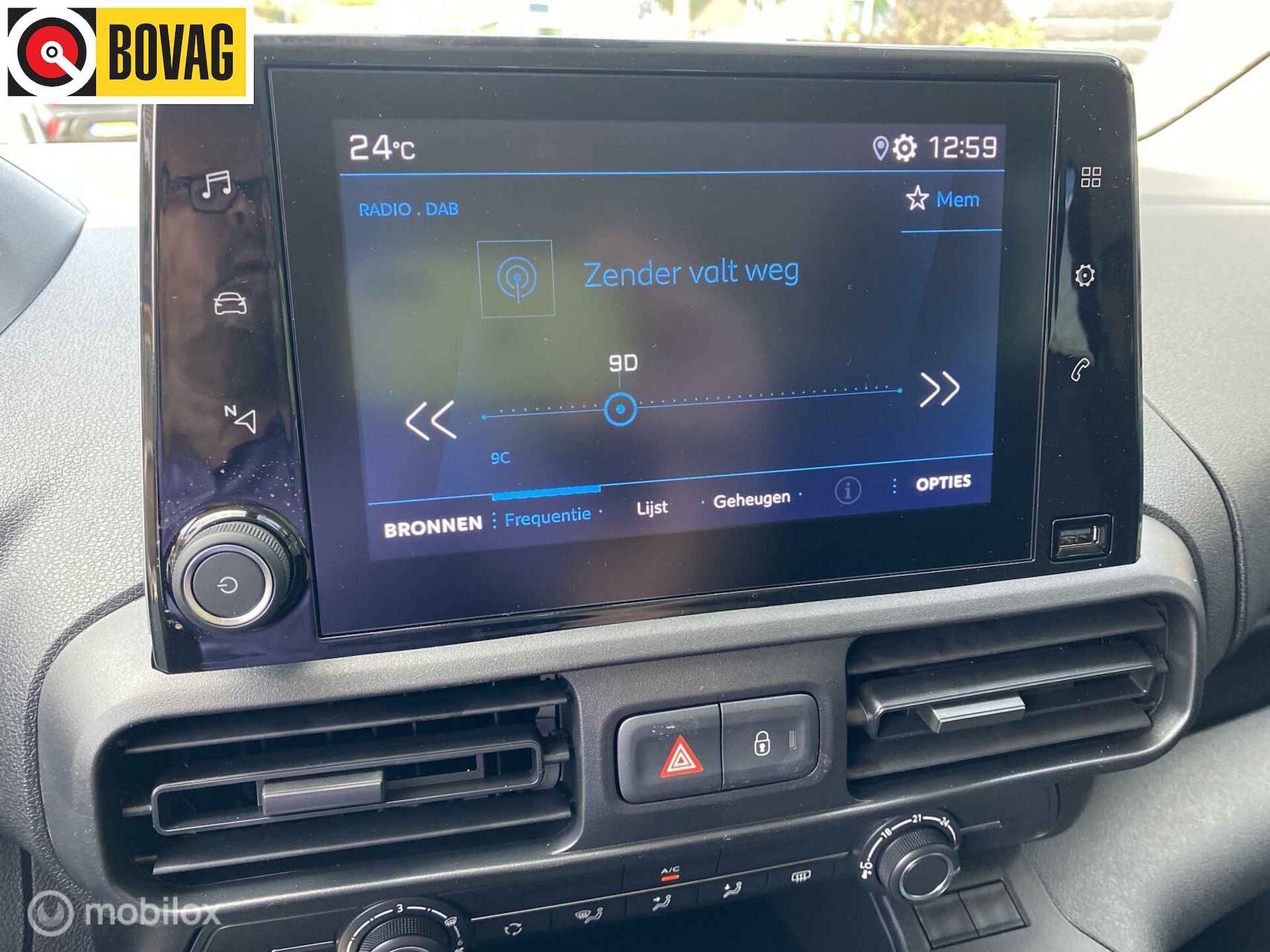 Peugeot Rifter 1.2 Puretech Active Pack 110 pk  Apple carplay navigatie airconditioning PDC - 9/41