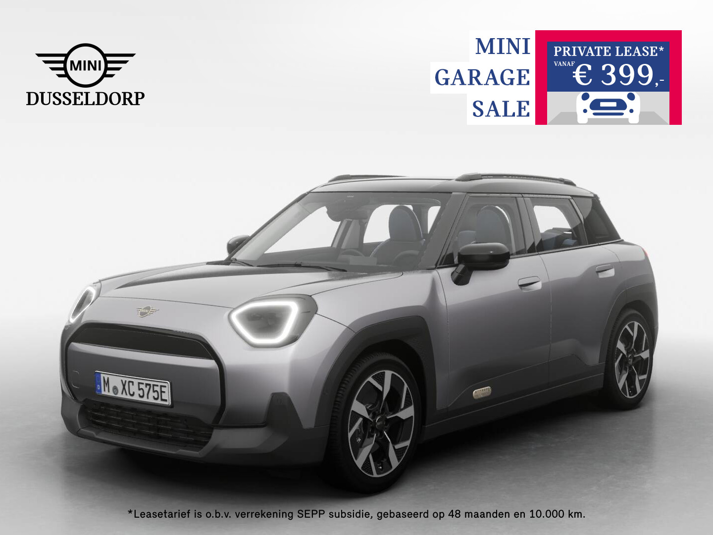 MINI Aceman E Classic Pakket S PRIVATE LEASE EUR 399,- (48 mnd/10.000 km incl. SEPP subsidie)