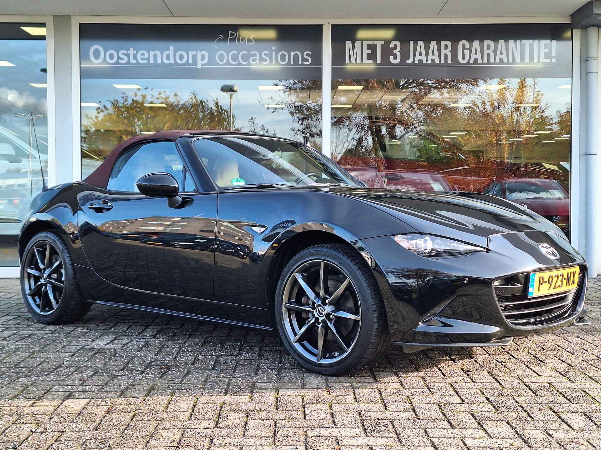 Mazda MX-5 2.0 SkyActiv-G 160 Sakura | 36mnd Garantie! | Rijklaar! | Navigatie | Cruise Control | - 4/26