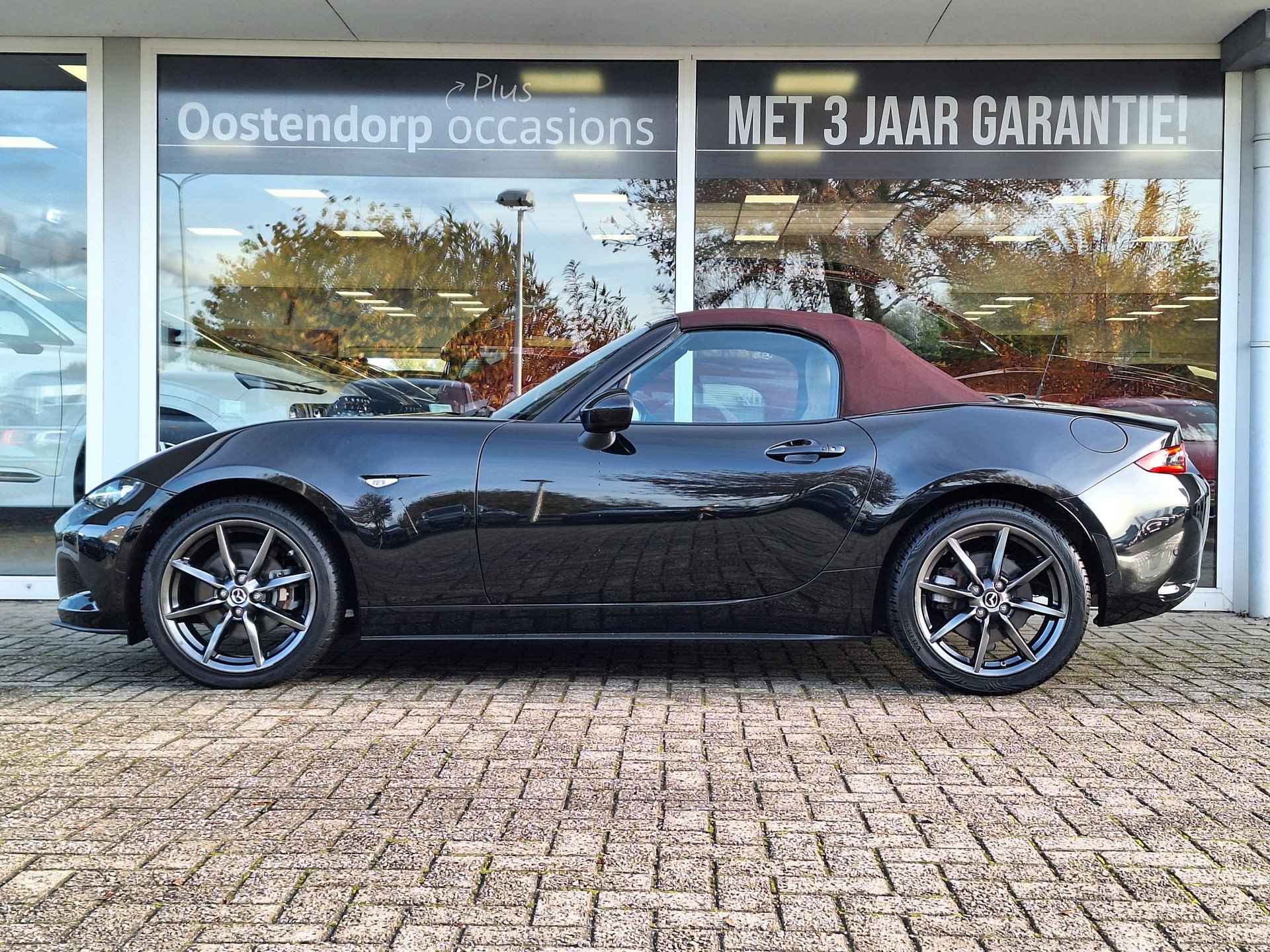 Mazda MX-5 2.0 SkyActiv-G 160 Sakura | 36mnd Garantie! | Rijklaar! | Navigatie | Cruise Control | - 9/26